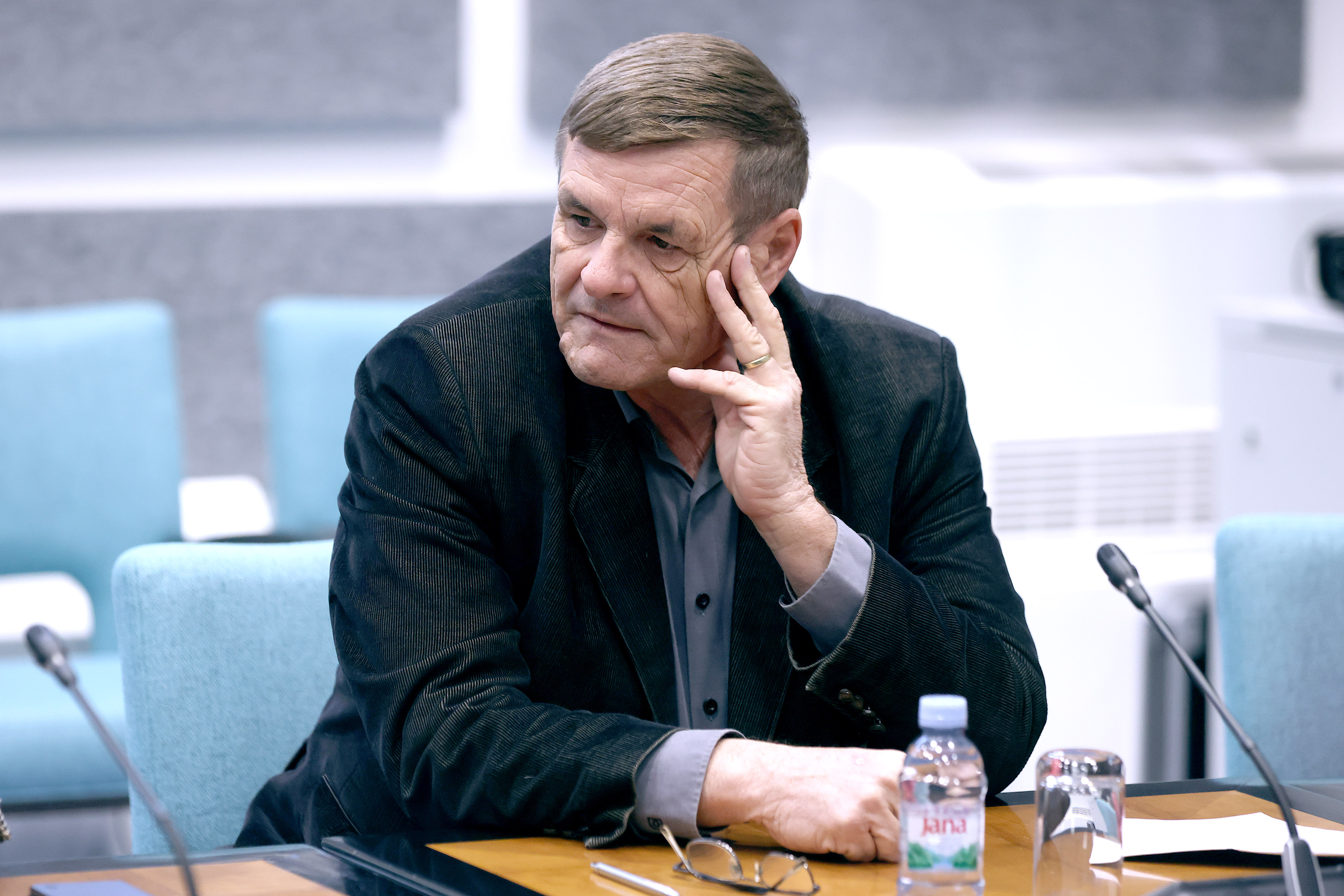 U Saboru je odrzan okrugli stol „Ustastvo nema 'ali'“ u organizaciji zastupnica Anke Mrak Taritas i Dalije Oreskovic, nakojem su uz ostale govorili Vesna Pusic, Hrvoje Klasic i Drazen Lalic. Photo: Patrik Macek/PIXSELL