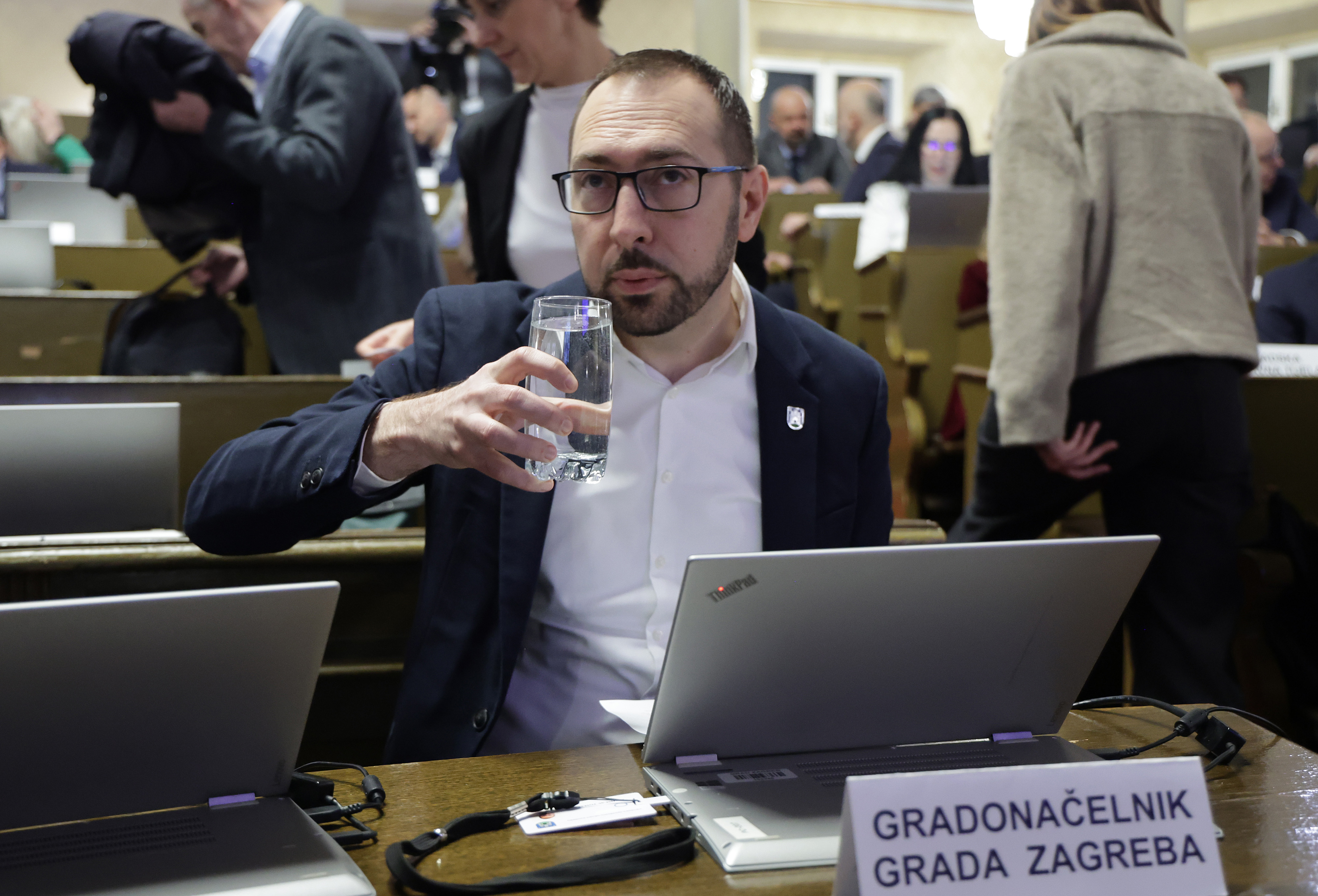 7. sjednica Gradske skupstine Grada Zagreba. Photo: Marko Prpic/PIXSELL