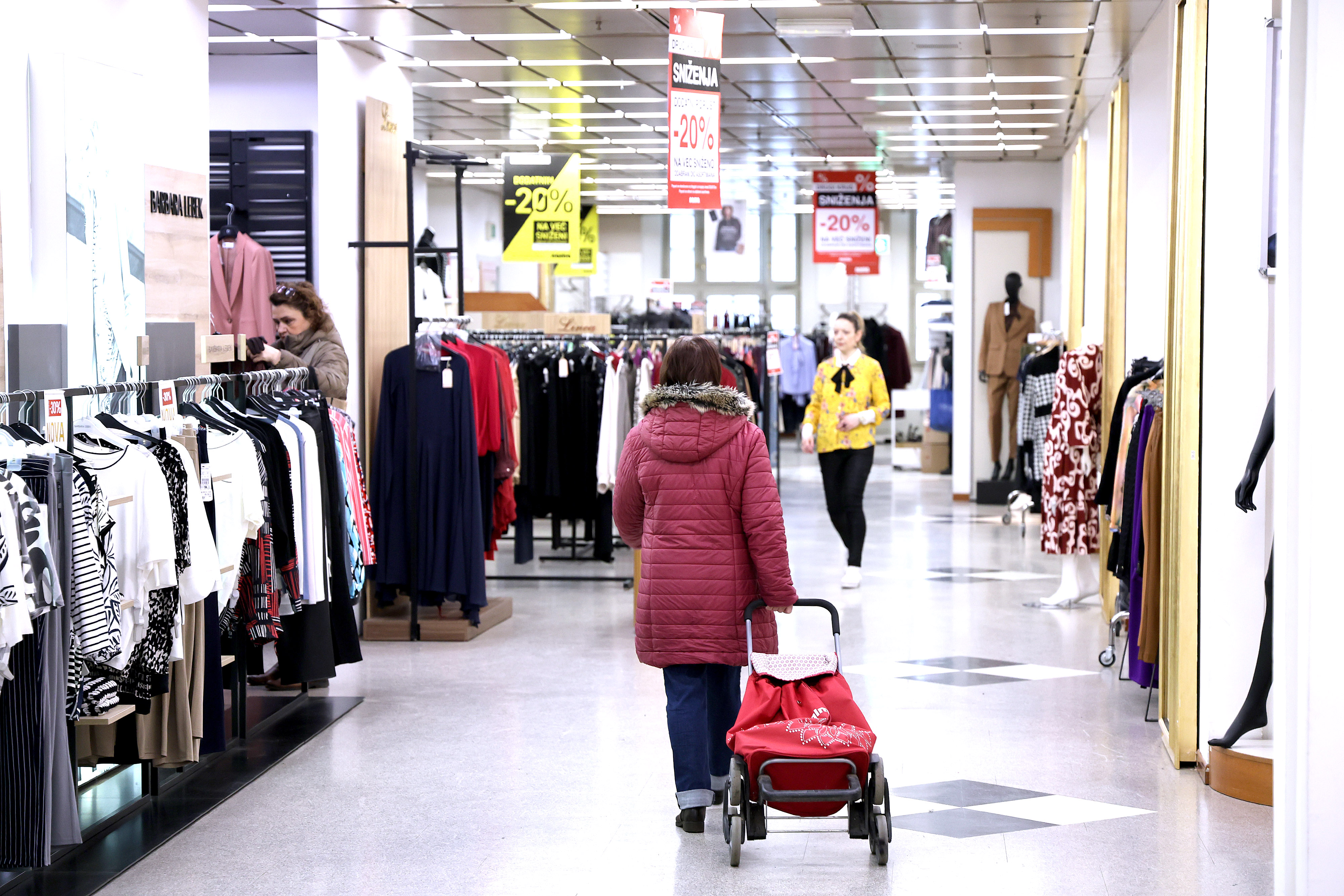 13.02.2026., Zagreb - Nakon 140 godina rada, Nama u Ilica danas zatvara svoja vrata. Photo: Patrik Macek/PIXSELL