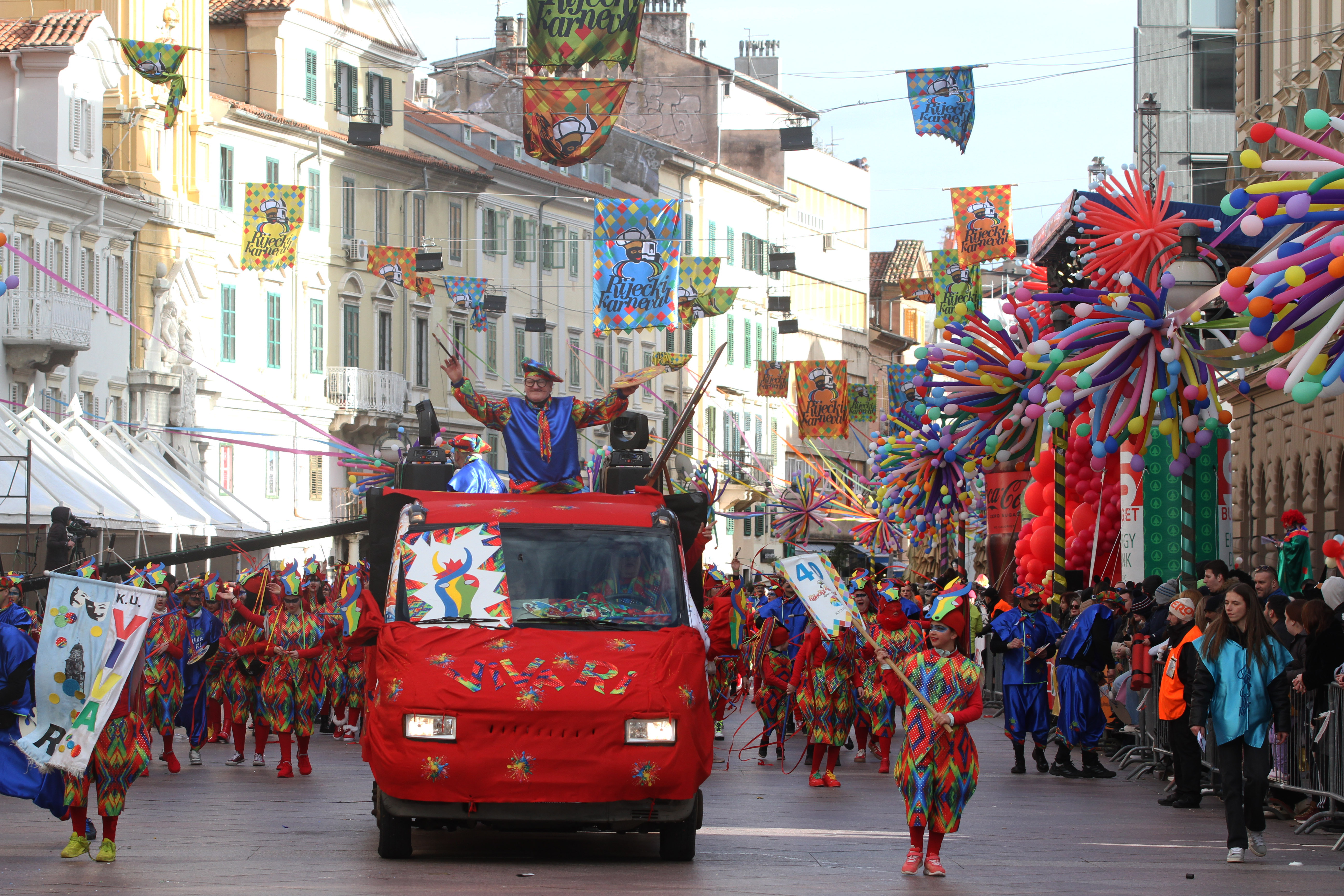 15.02.2026., Rijeka: Rijecki karneval Photo: Goran Kovacic/PIXSELL