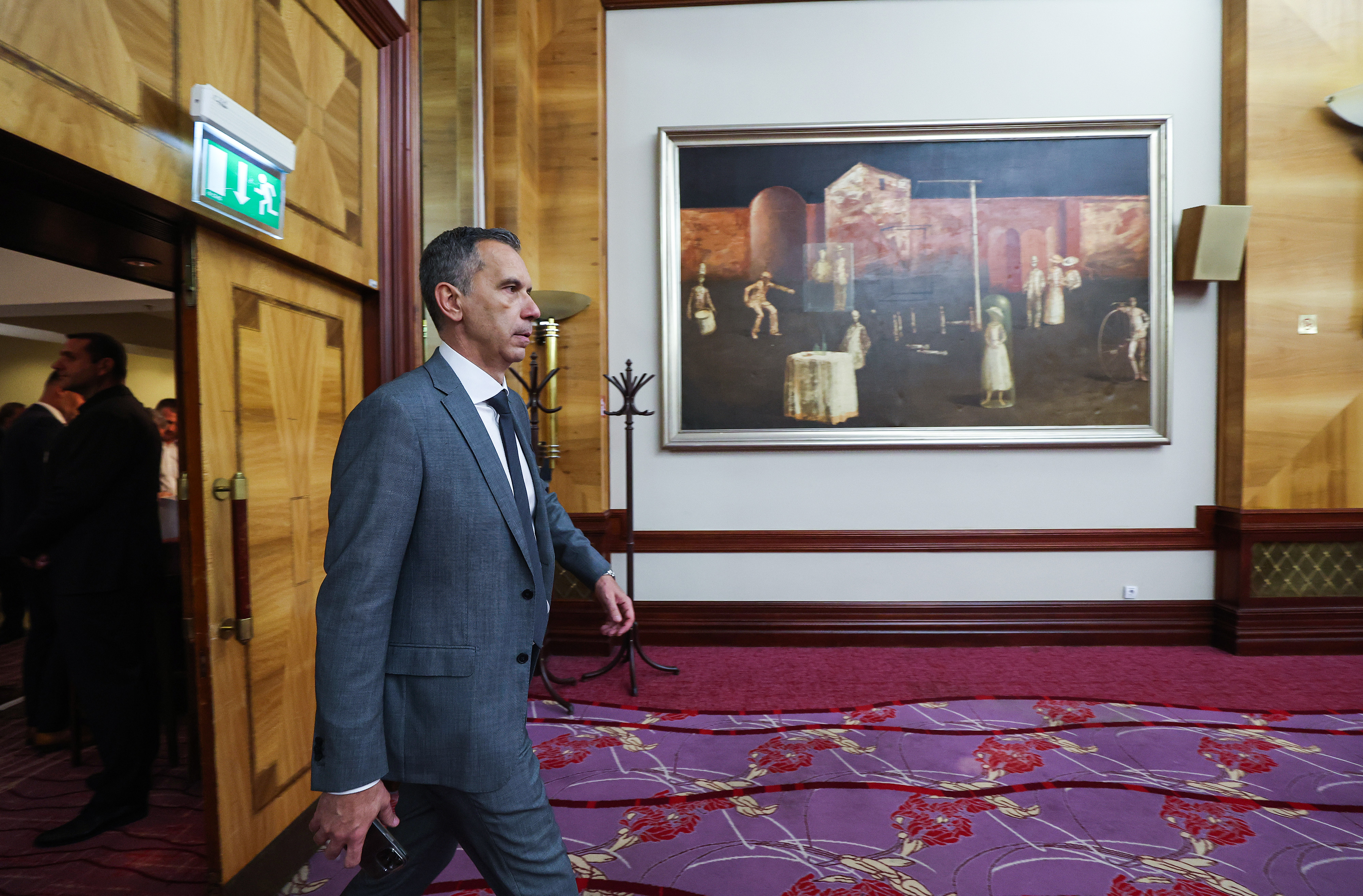 U hotelu Westin odrzana Izborna skupstina Zagrebackog nogometnog saveza na kojoj je jedini kandidat za predsjednika Tomislav Svetina. Photo: Slavko Midzor/PIXSELL