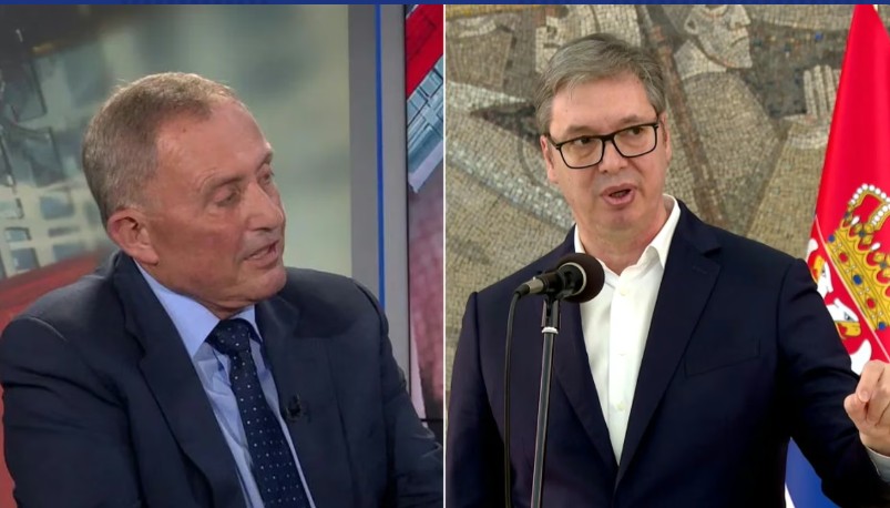 Brent Sadler, Aleksandar Vučić