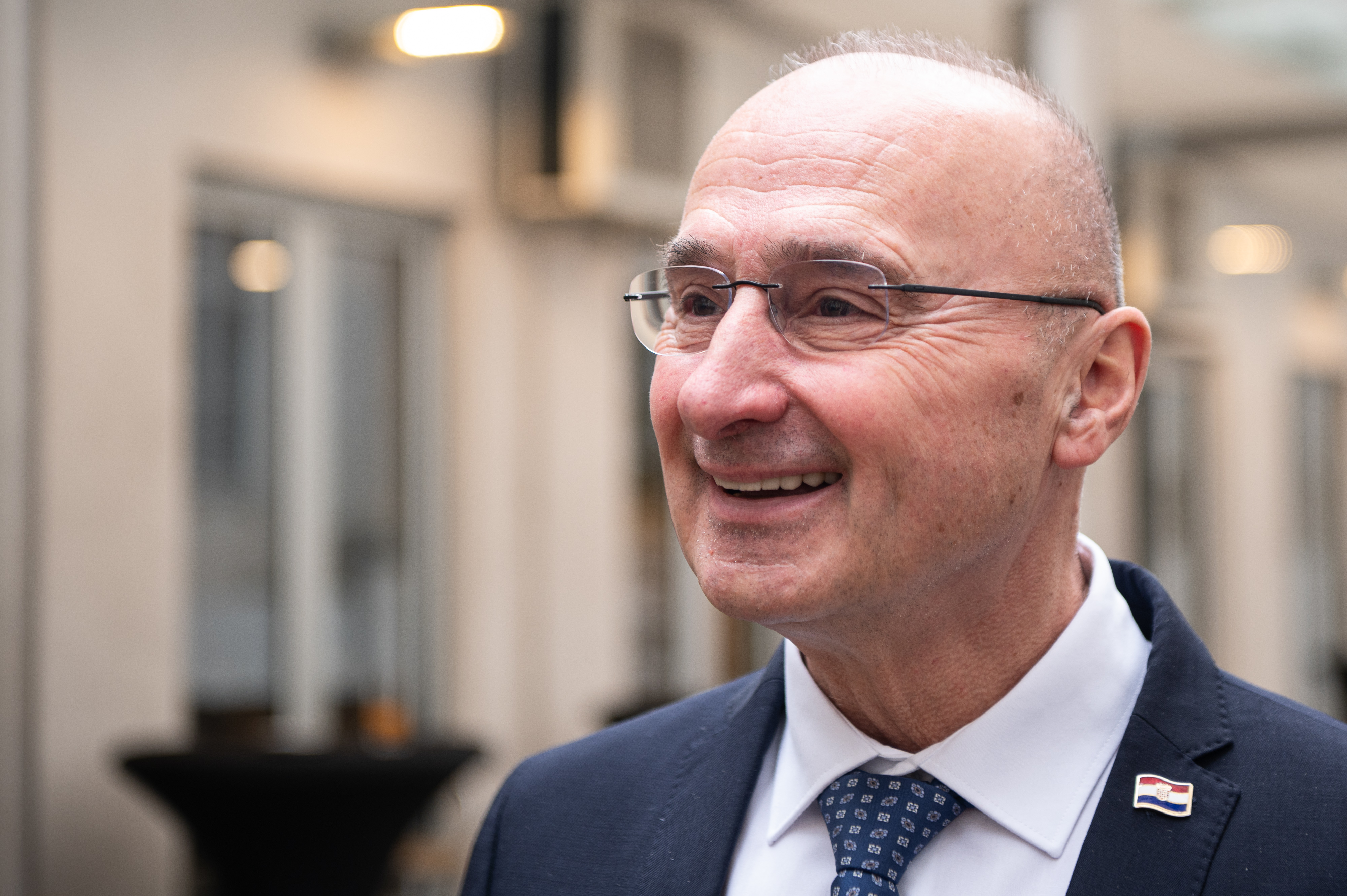 Otkrivanje spomenika Antuna Branka Simica. Photo: Luka Antunac/PIXSELL