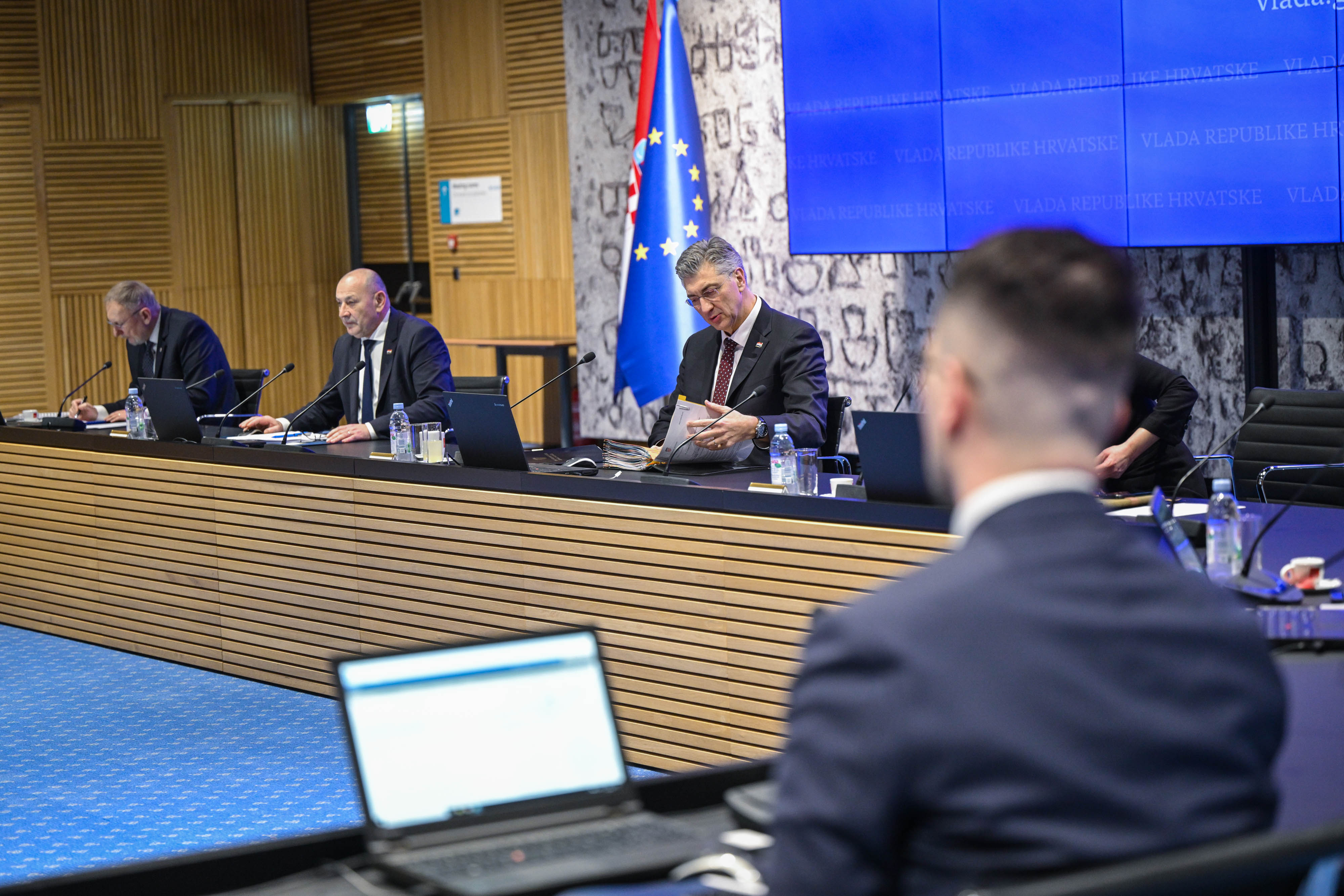 17.02.2026., Zagreb - 147. sjednica Vlade RH. Photo: Neva Zganec/PIXSELL