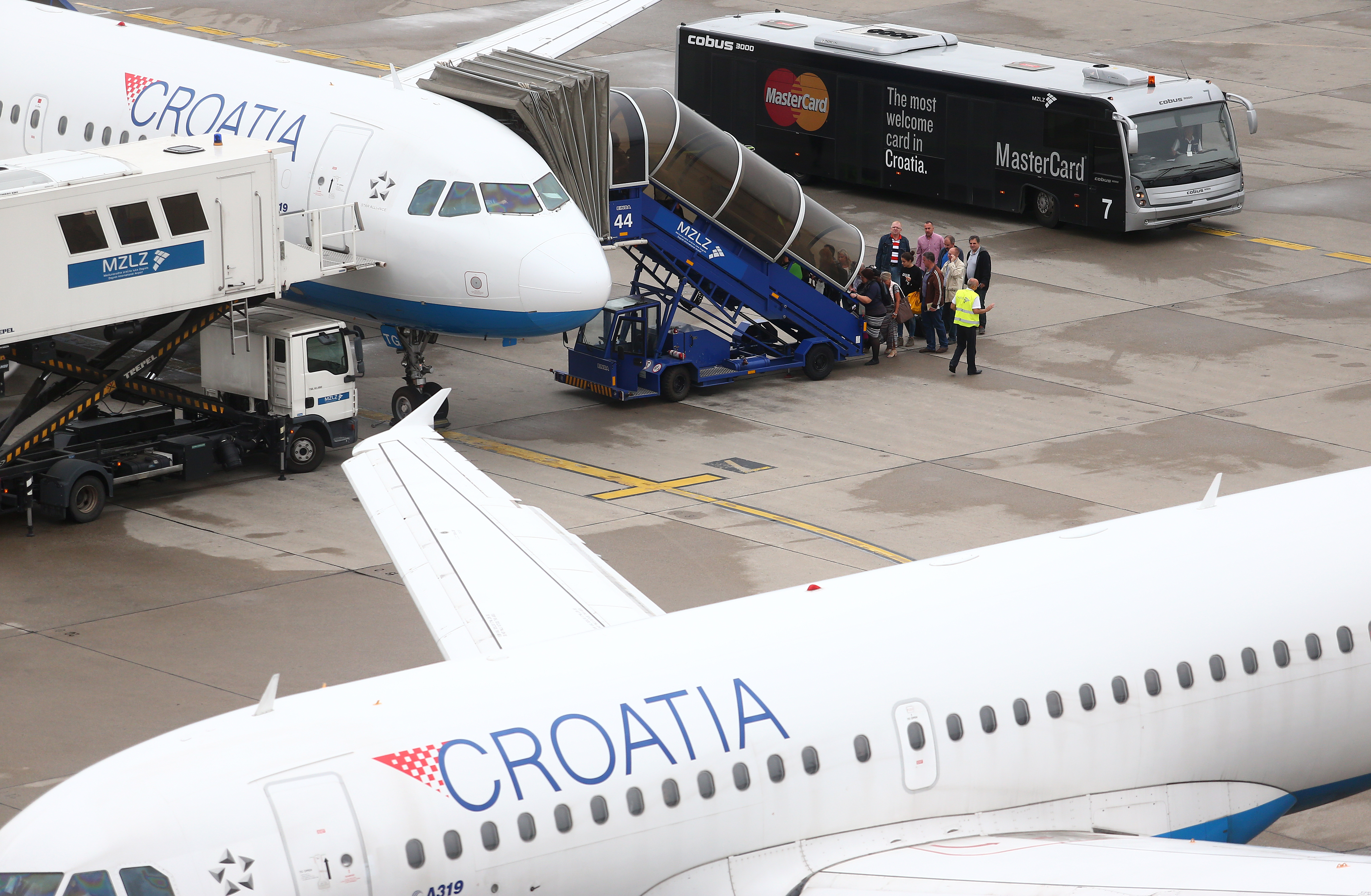 12.06.2016., Zagreb - Zrakoplovi u Zracnoj luci Zagreb."nPhoto: Slavko Midzor/PIXSELL