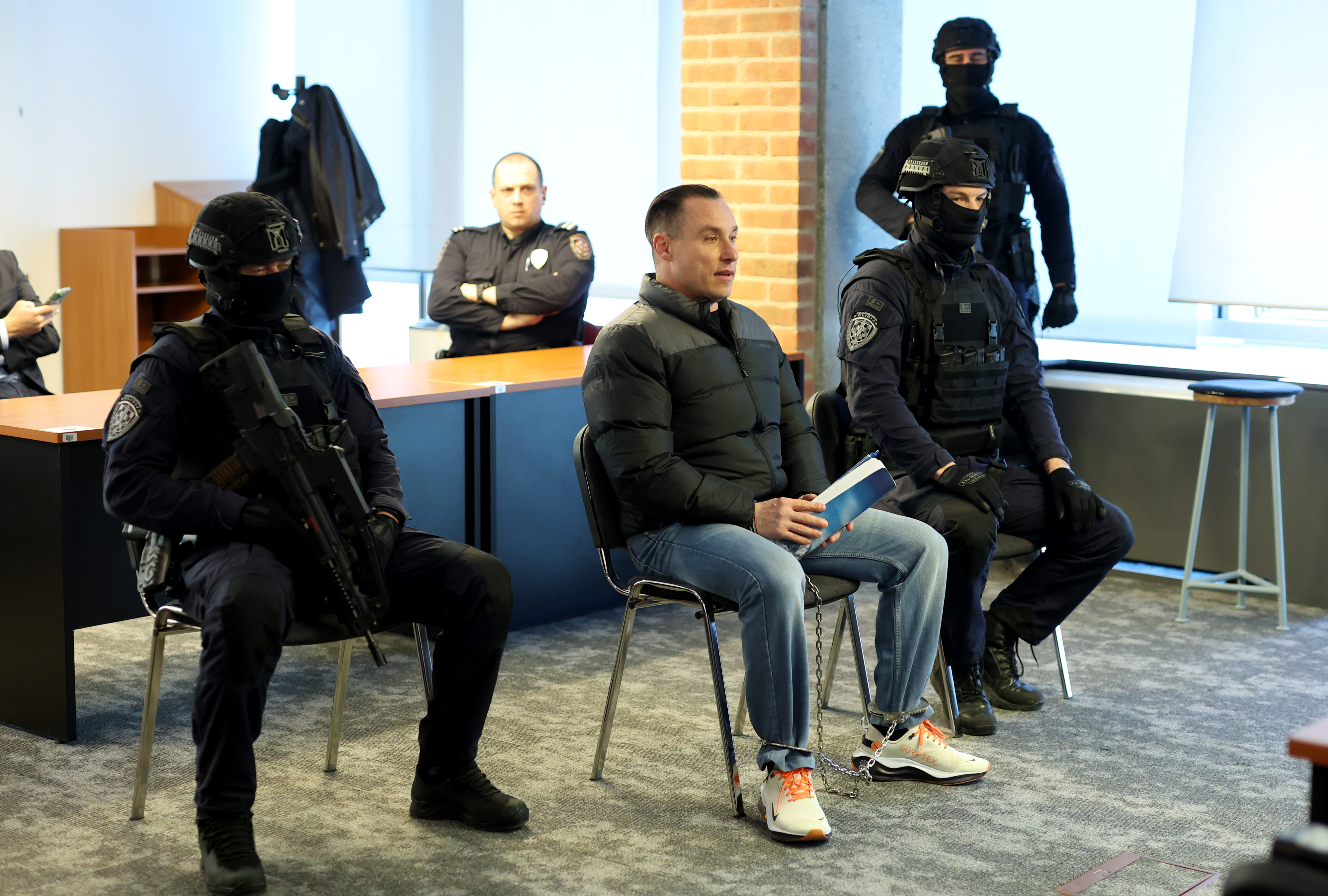 04.03.2026., Varazdin - Na Zupanijskom sudu u Varazdinu pocelo je sudjenje Srdjanu Mladjanu zbog kaznenog djela poticanja na otmice, ubojstvo i neovlasteni pristup racunalnim sustavima. Photo: Igor Kralj/PIXSELL