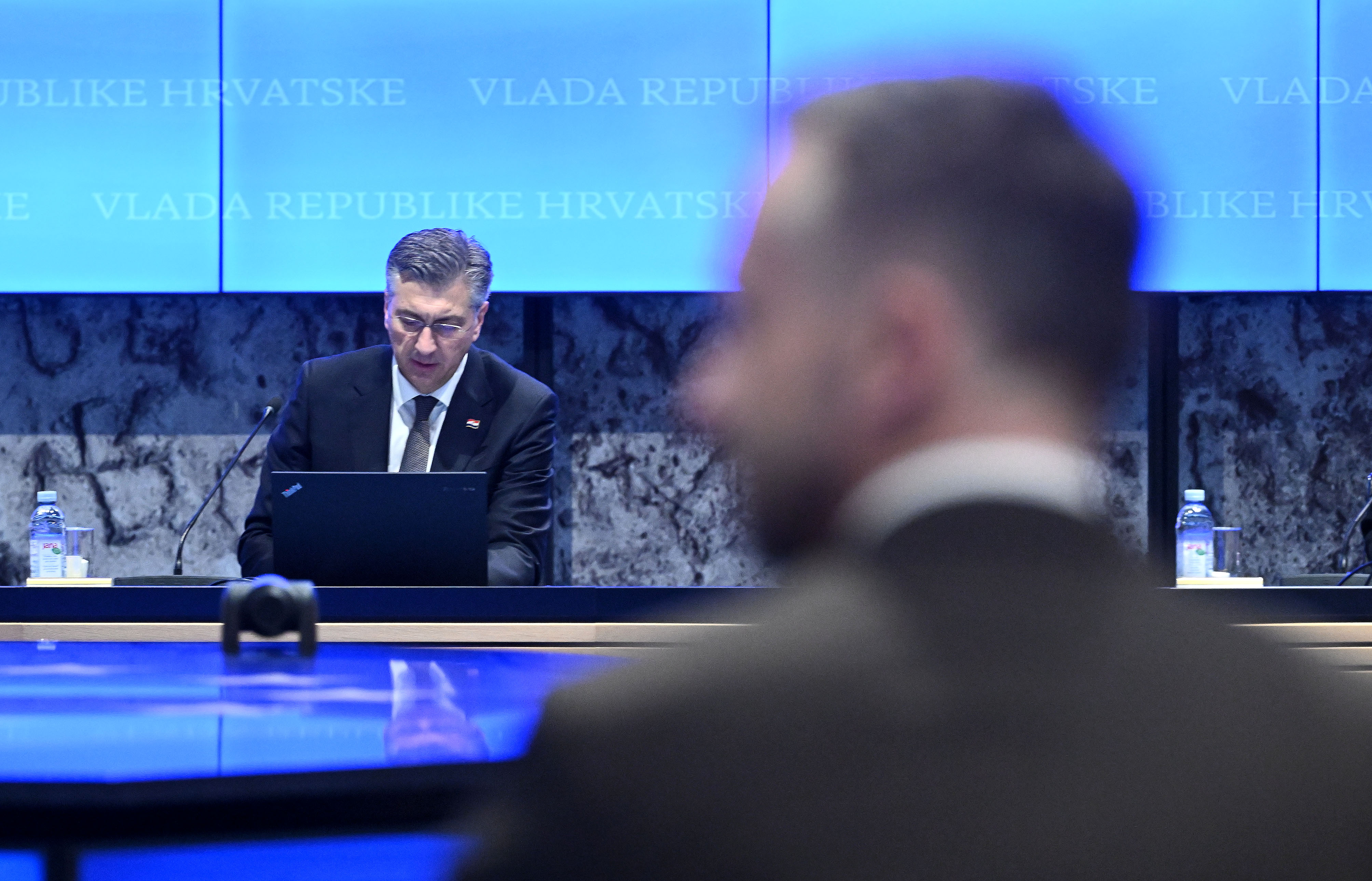 11.02.2026., Zagreb - 146. sjednicu Vlade odrzana u NSK. Andrej Plenkovic Photo: Marko Lukunic/PIXSELL