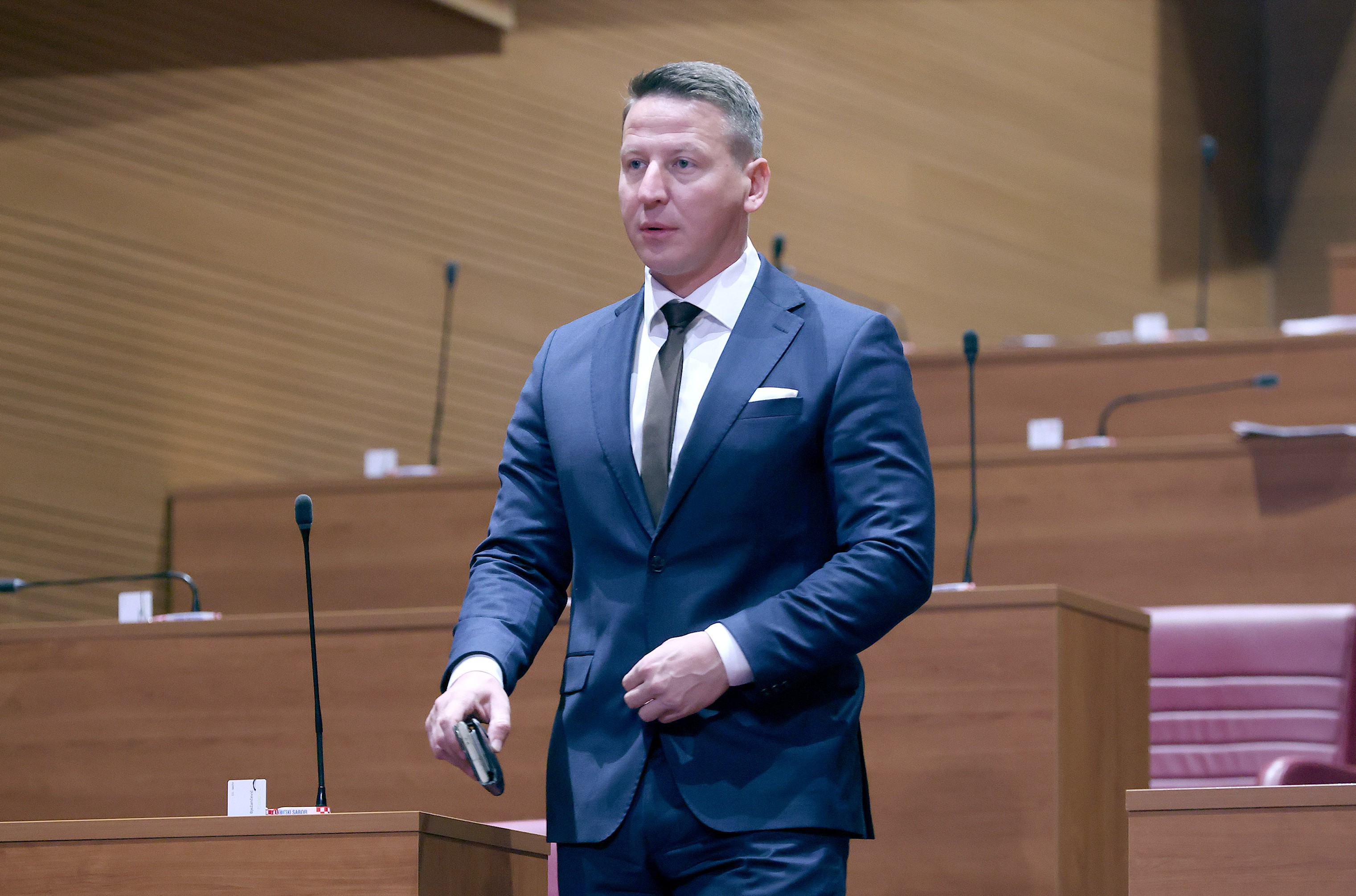 03.12.2025., Zagreb - Sabor 8. sjednicu nastavlja raspravom o izmjenama i dopunama Zakona o minimalnom globalnom porezu na dobit. Photo: Patrik Macek/PIXSELL