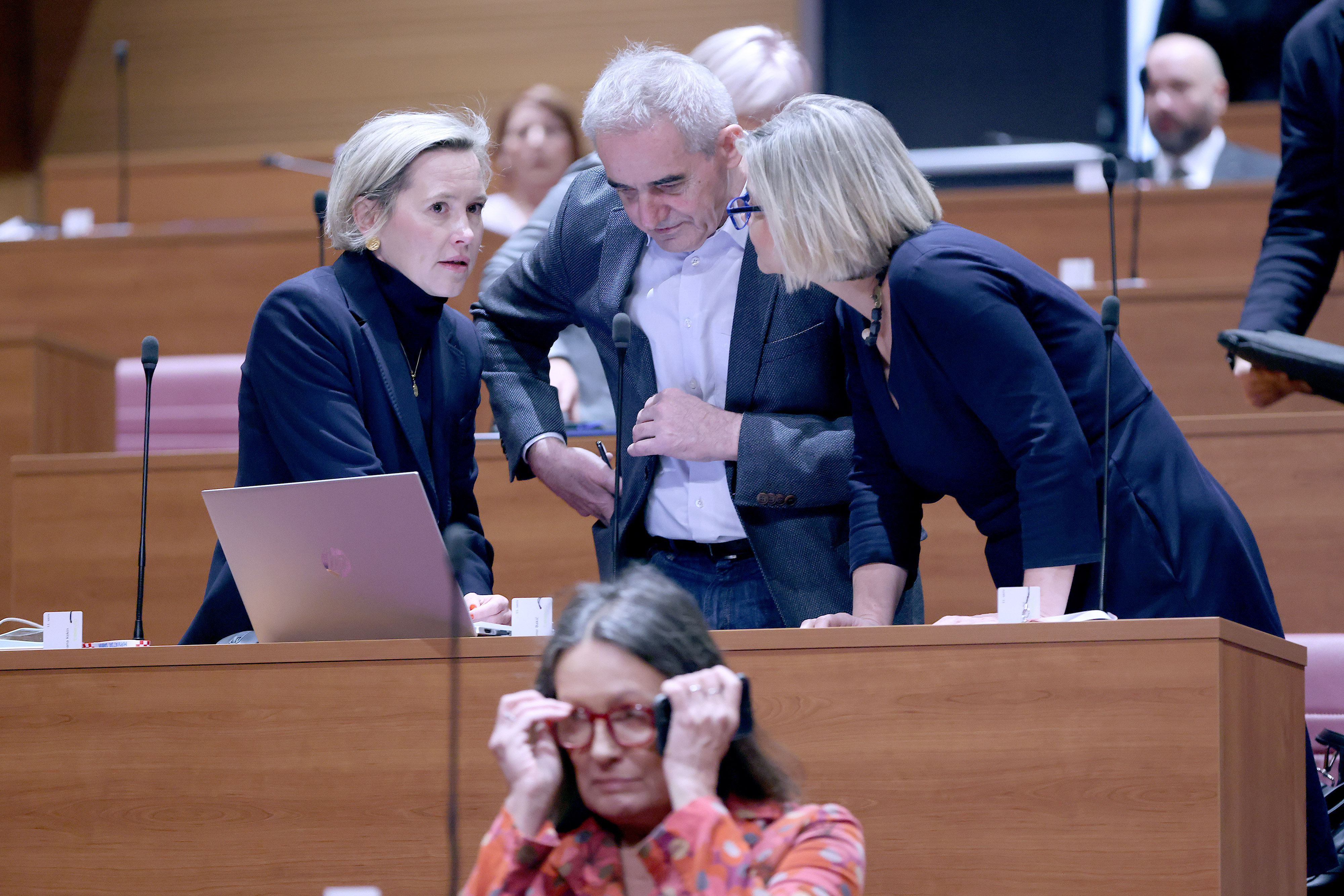 Ivana Kekin, Sandra Benčić, Damir Bakić