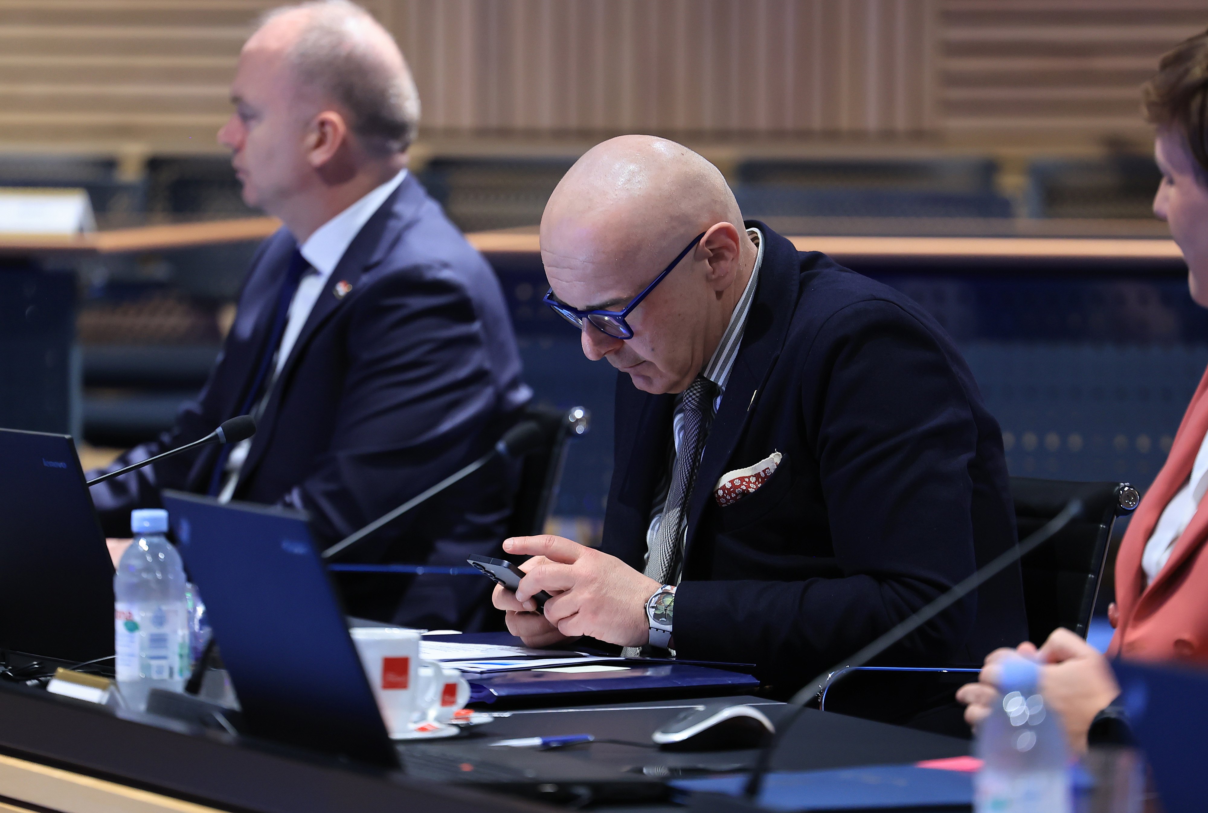 Odrzana 149. sjednica Vlade Republike Hrvatske.. Ivan Sipic, Alen Ruzic Photo: Marko Prpic/PIXSELL