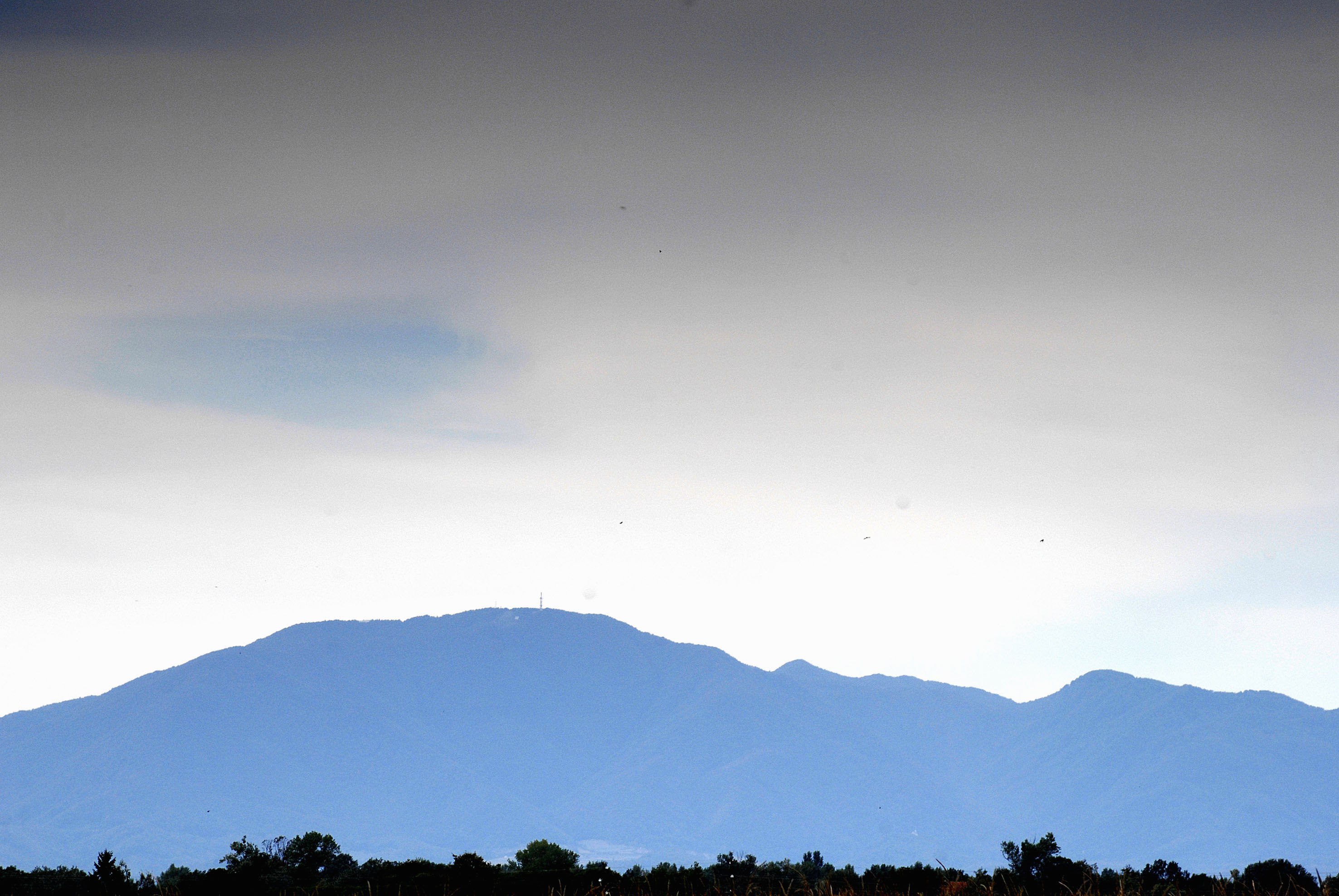 07.09.2011., Nedelisce - Pogled na planinu Ivancica s medjimurske strane."nPhoto: Vjeran Zganec-Rogulja/PIXSELL