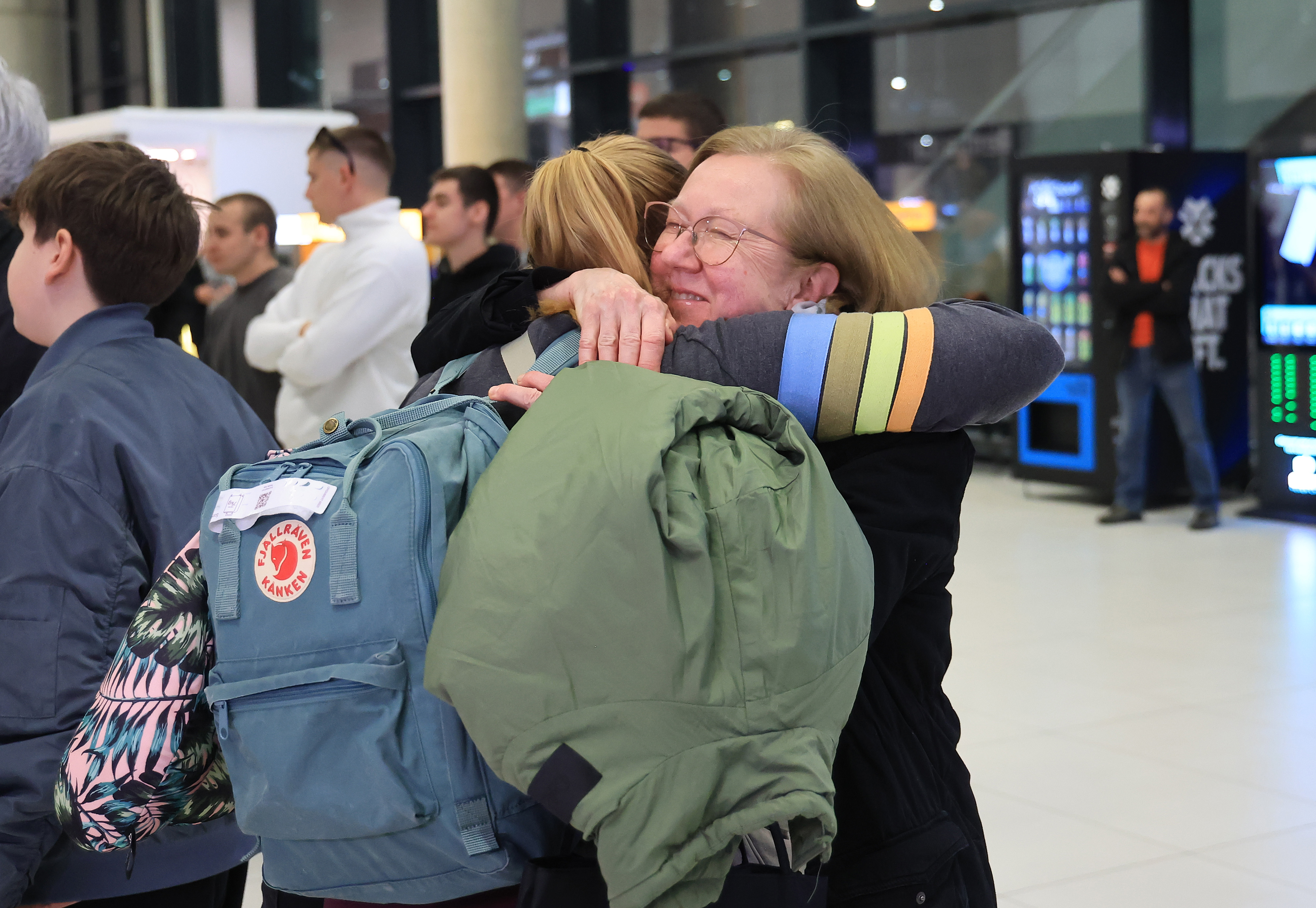 7.3.2026., Zracna Luka Franjo Tudjamn, Zagreb - Dolazak hrvatskih gradjana s Bliskog istoka letom iz Rijada. Photo: Marko Prpic/PIXSELL