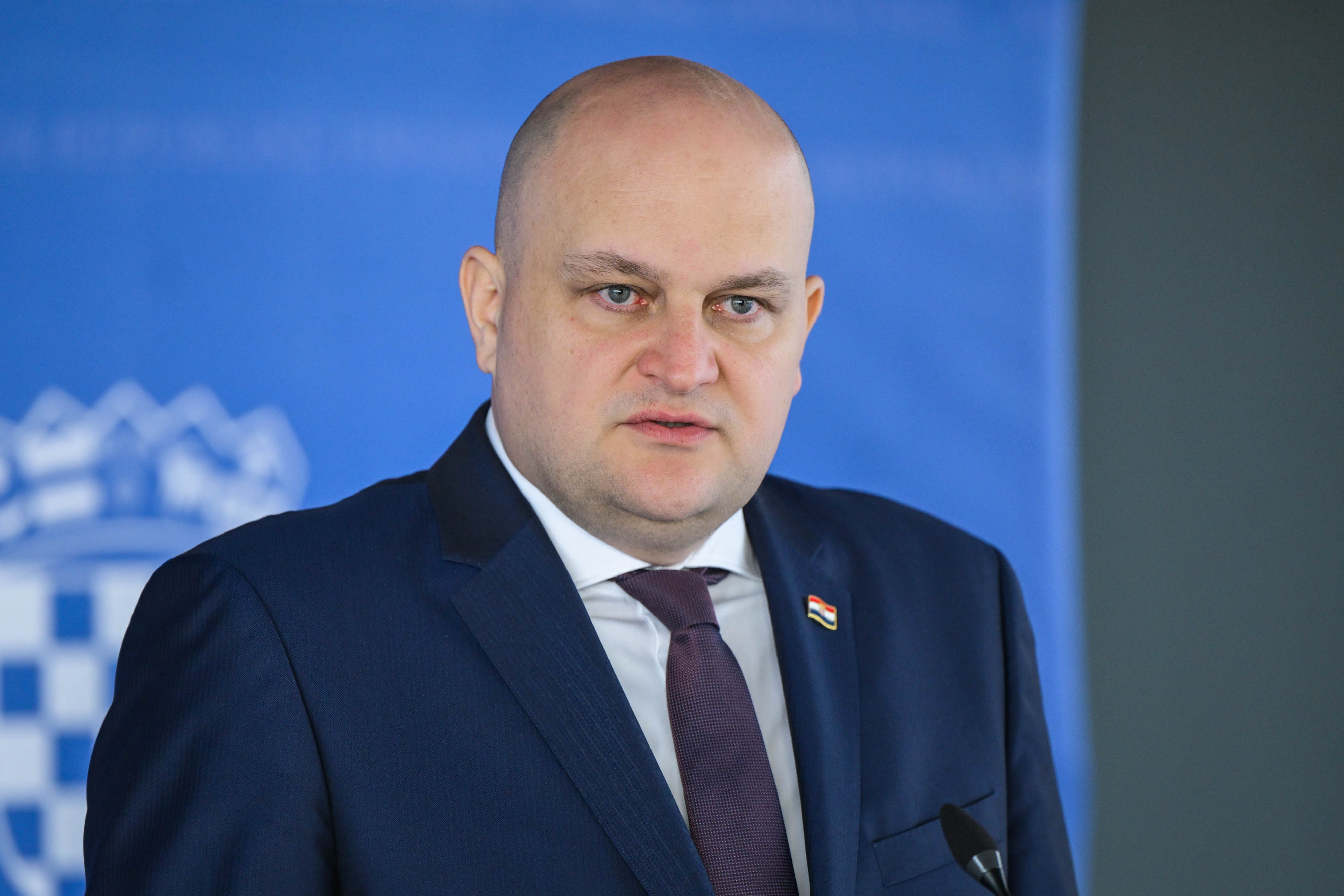 08.03.2026., Zagreb - Ministar Ante Susnjar dao je izjavu za medije nakon izvanredne sjednice Vlade RH. Photo: Neva Zganec/PIXSELL