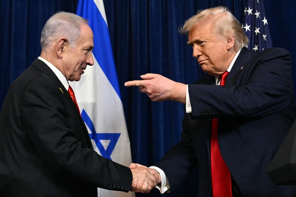 AFP Trump Netanyahu