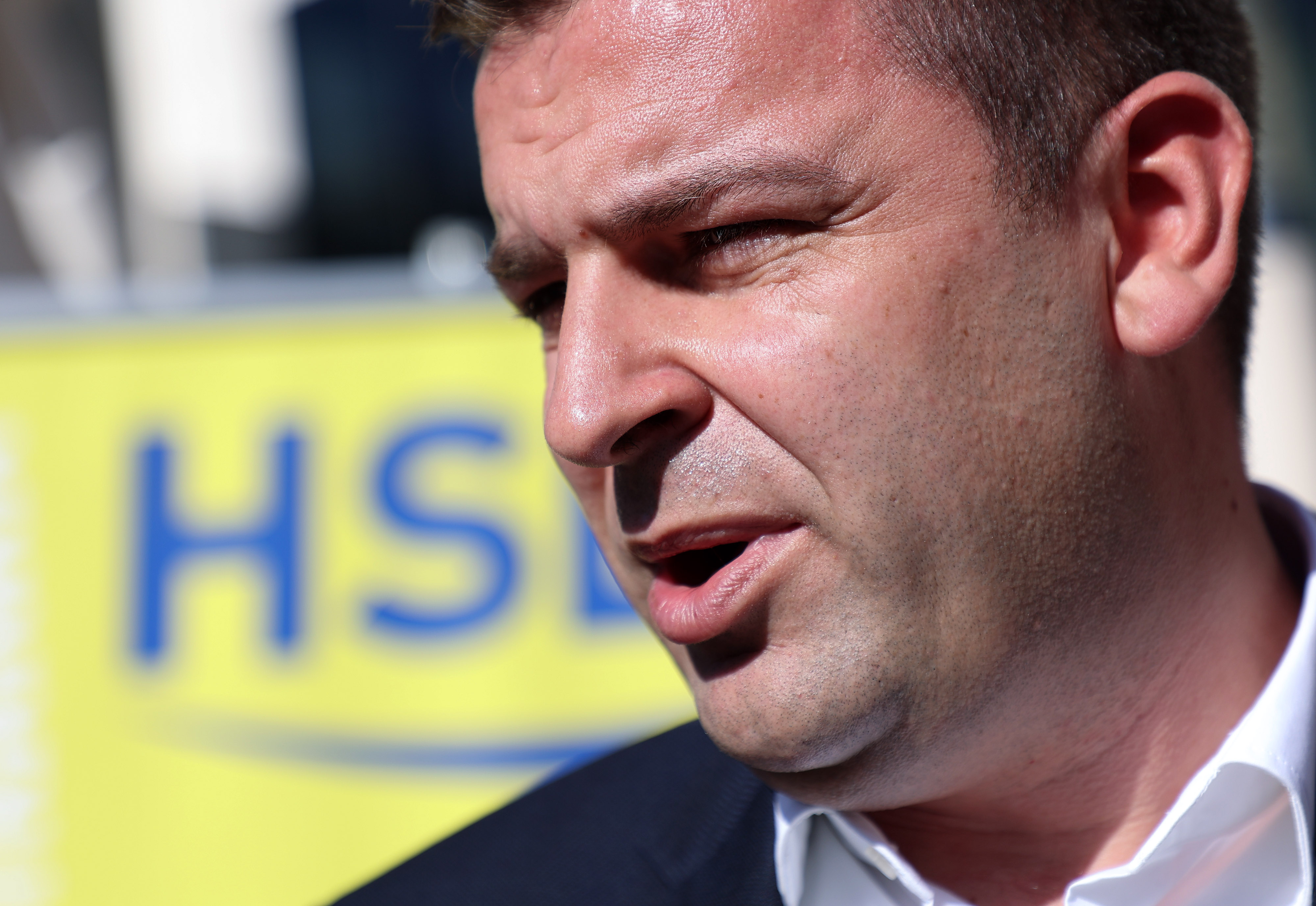 28.10.2023., Split - Dario Hrebak, predsjednik stranke HSLS . Photo: Ivana Ivanovic/PIXSELL
