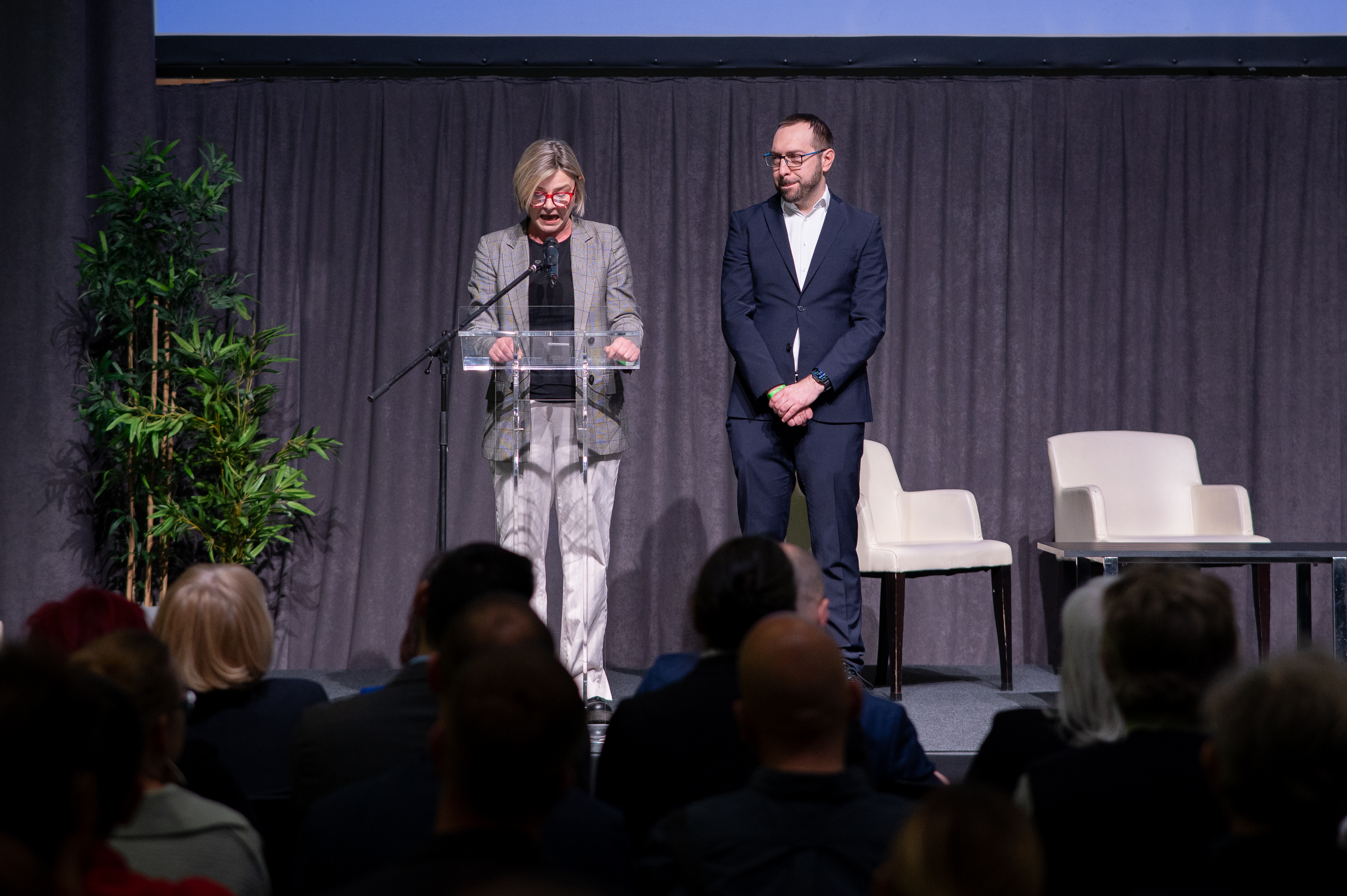 14.03.2026., Zagreb - Izborna skupstina stranke Mozemo! u Mozaik event centru.