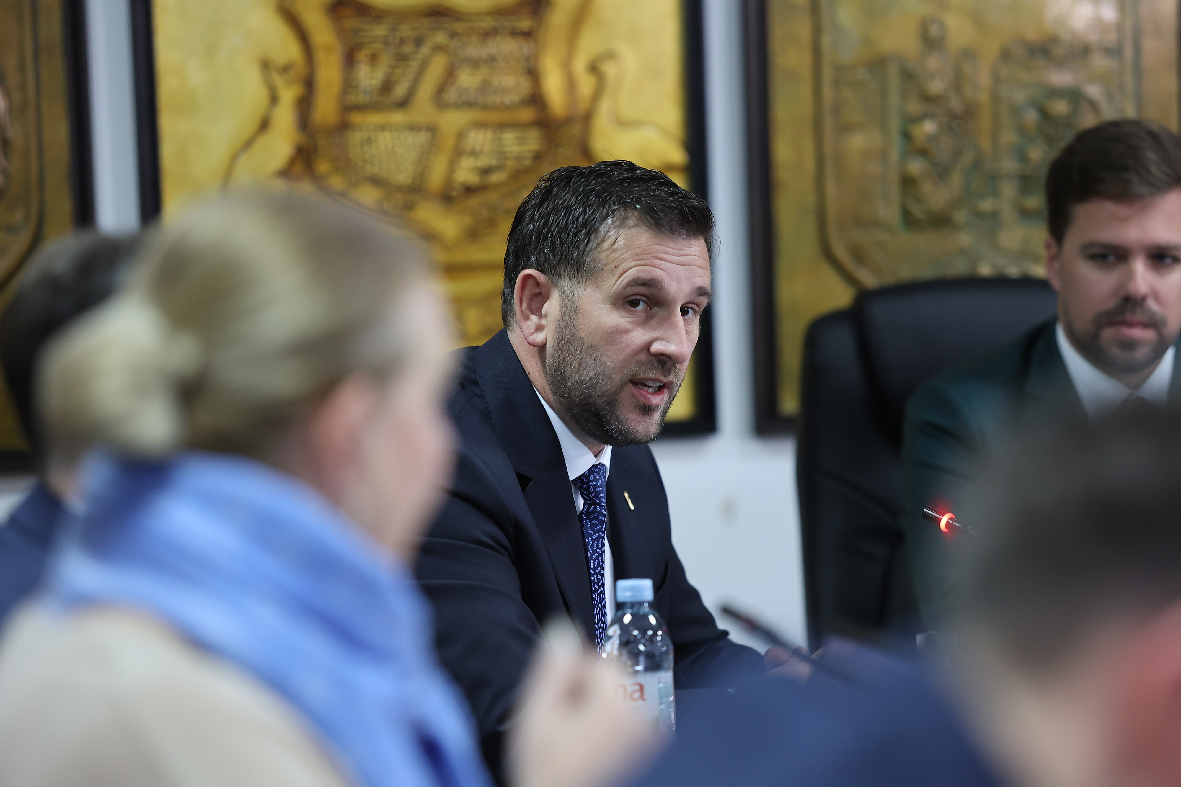 17.03.2026., Split - 10. sjednica Gradskog vijeca Grada Splita. Marjana Puljak. Gradonacelnik Tomislav Suta Photo: Ivana Ivanovic/PIXSELL