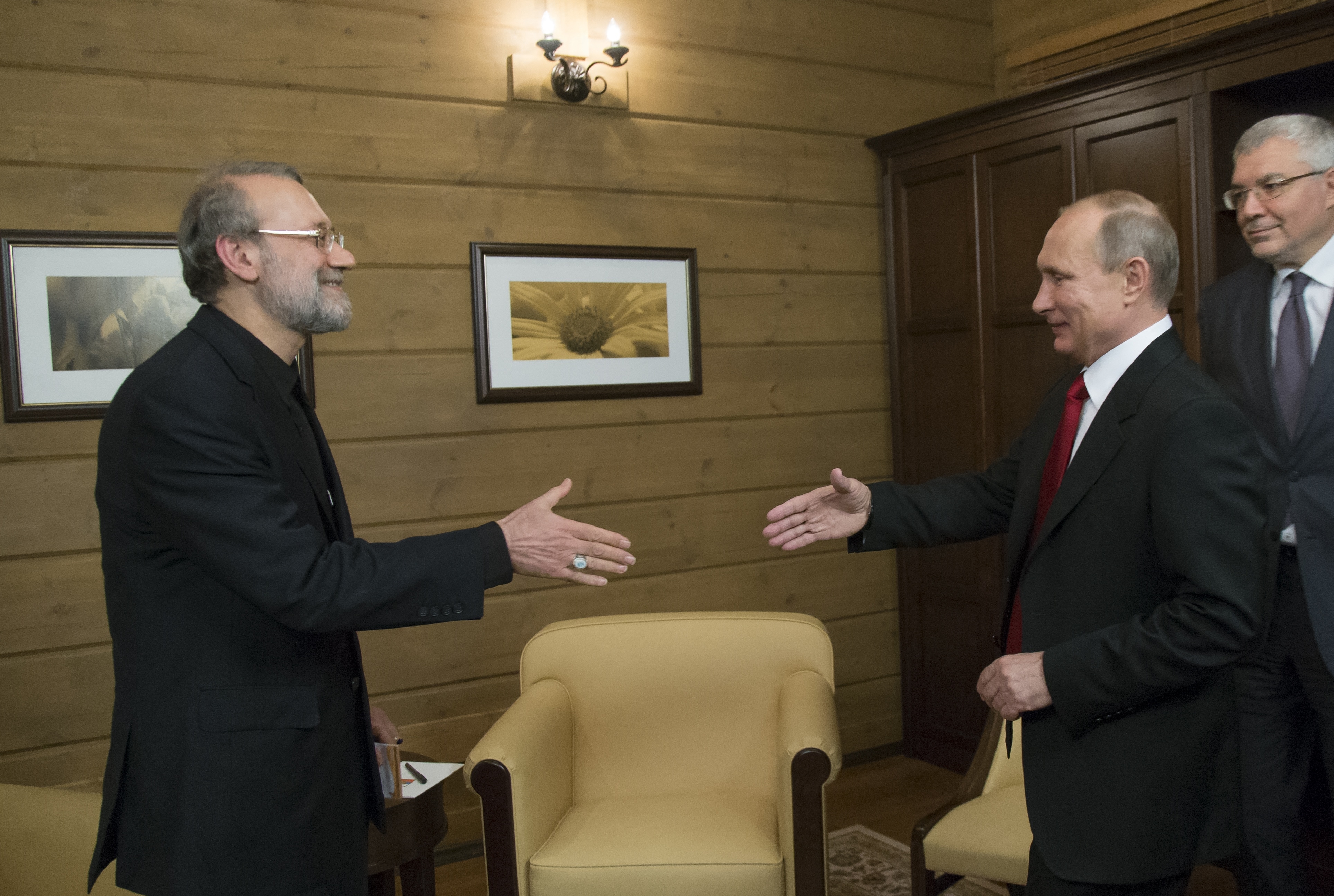 Putin i Larijani