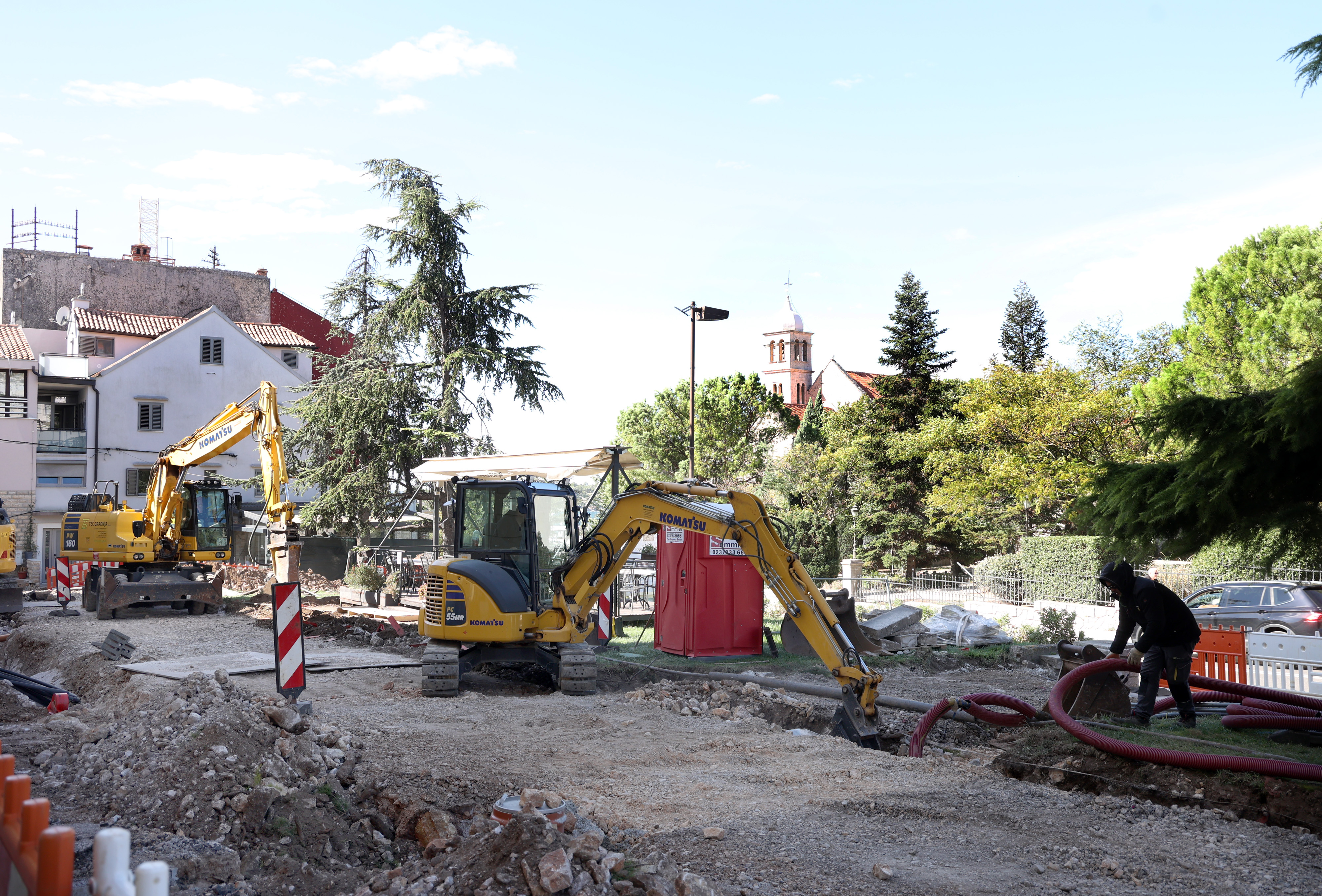 gradilište, strani radnik