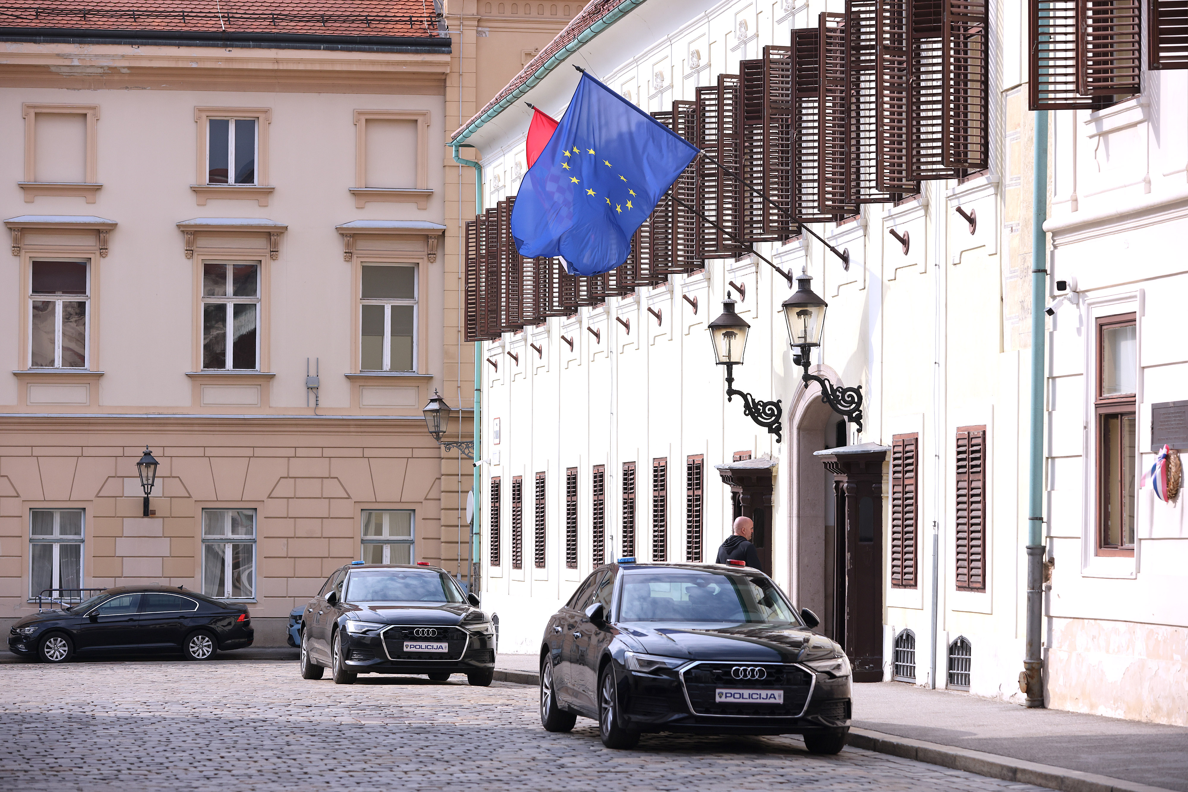 23.03.2026., Zagreb - U Banskim dvorima poceo je sastanak Vlade i socijlanih partnera na kojem se raspravlja o novim mjerama Vlade za ogranicavanje rasta cijena energenata. Photo: Patrik Macek/PIXSELL