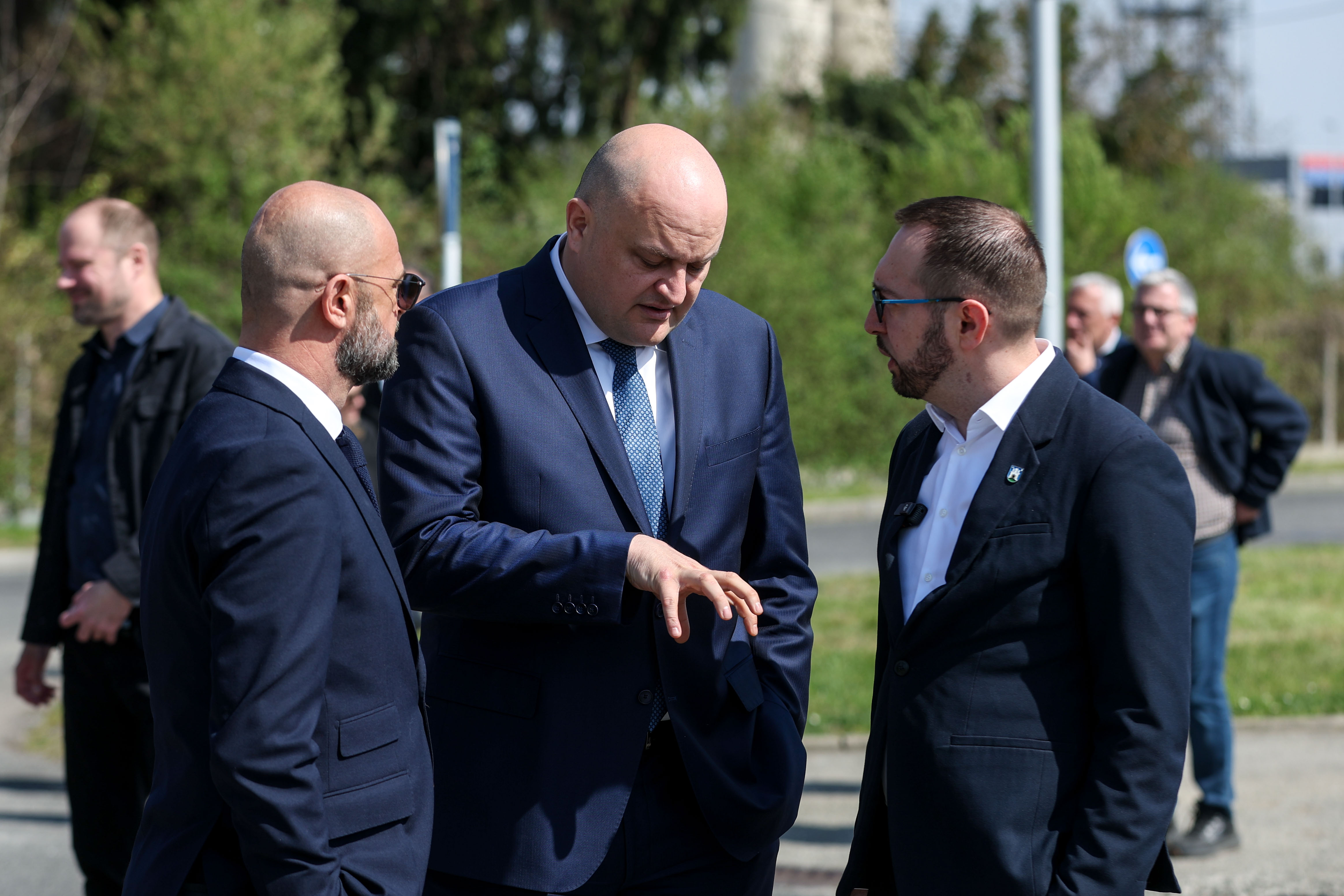 25.03.2026., Zagreb - MMinistar gospodarstva Ante Susnjar i gradonacelnik Zagreba Tomislav Tomasevic Photo: Igor Kralj/PIXSELL