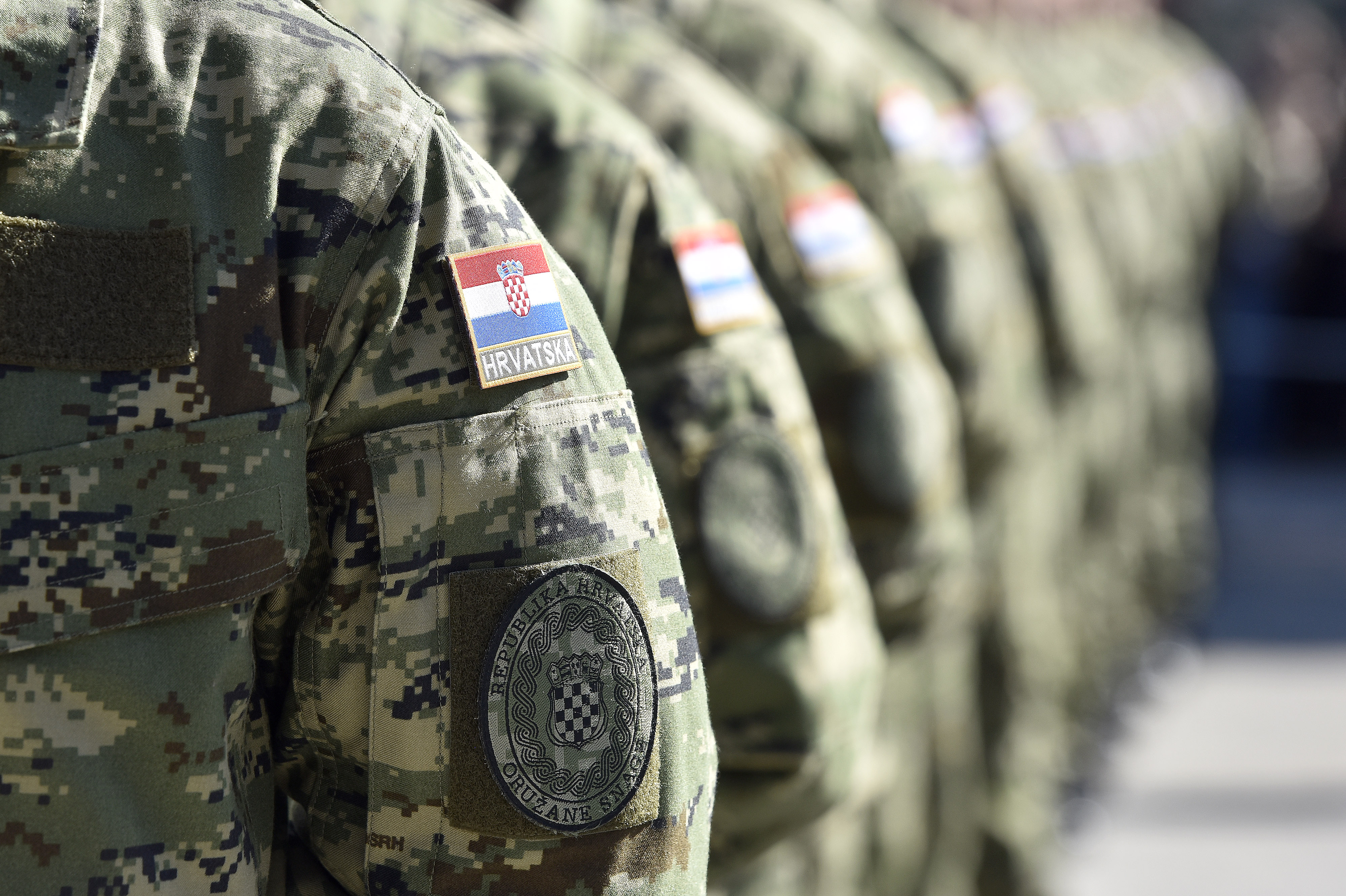 20.03.2026., Knin - Prva svecana prisega rocnika. Photo: Hrvoje Jelavic/PIXSELL