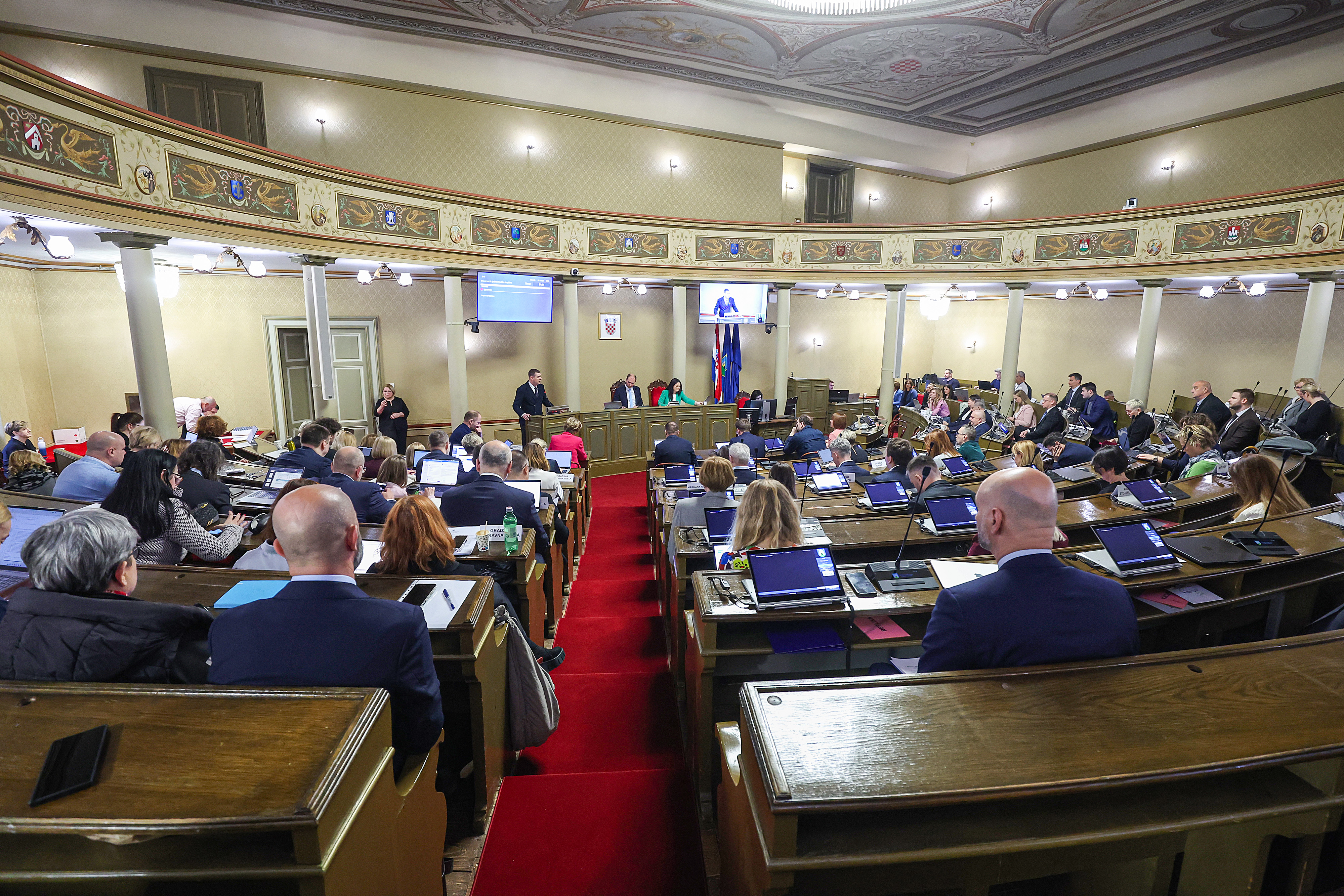 26.03.2026., 9. sjednica Gradske skupstine Grada Zagreba. Photo: Goran Stanzl/PIXSELL