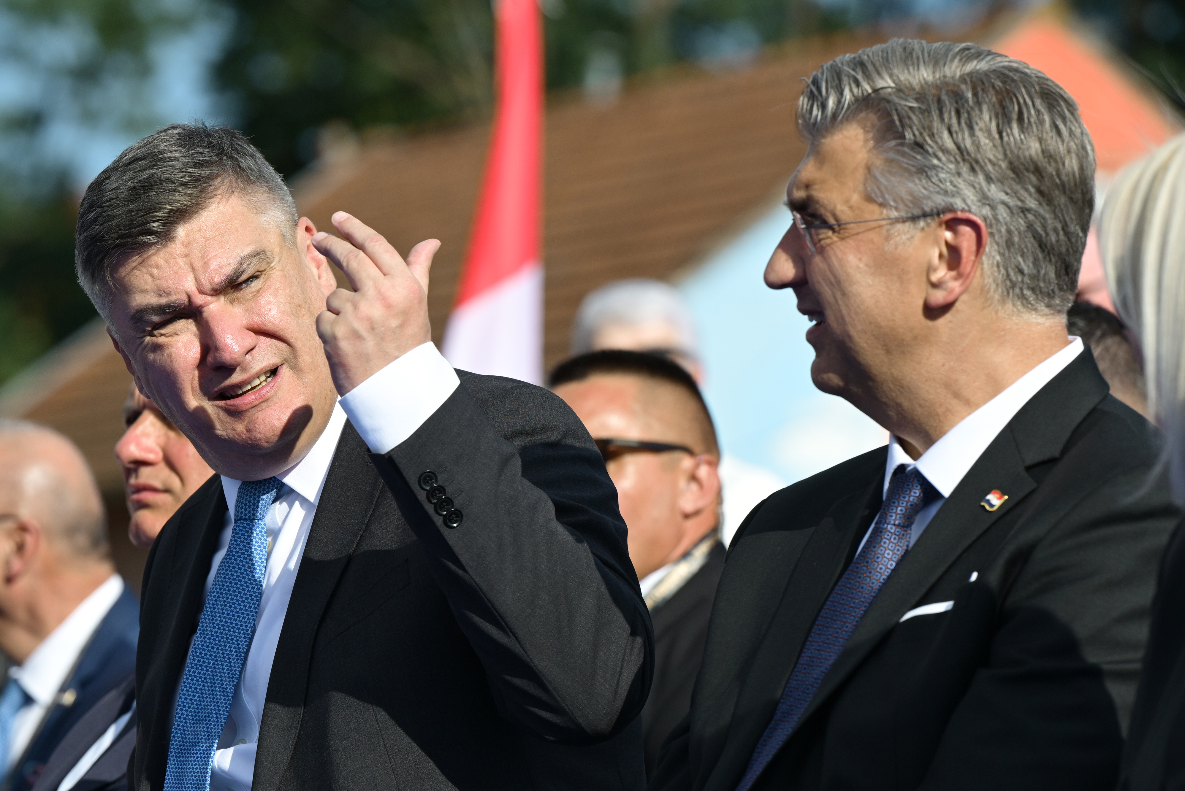 31.07.2025., Zagreb - U povodu obiljezavanja 30. obljetnice vojno-redarstvene operacije Oluja odrzan je svecani vojni mimohod. Photo: Neva Zganec/PIXSELL