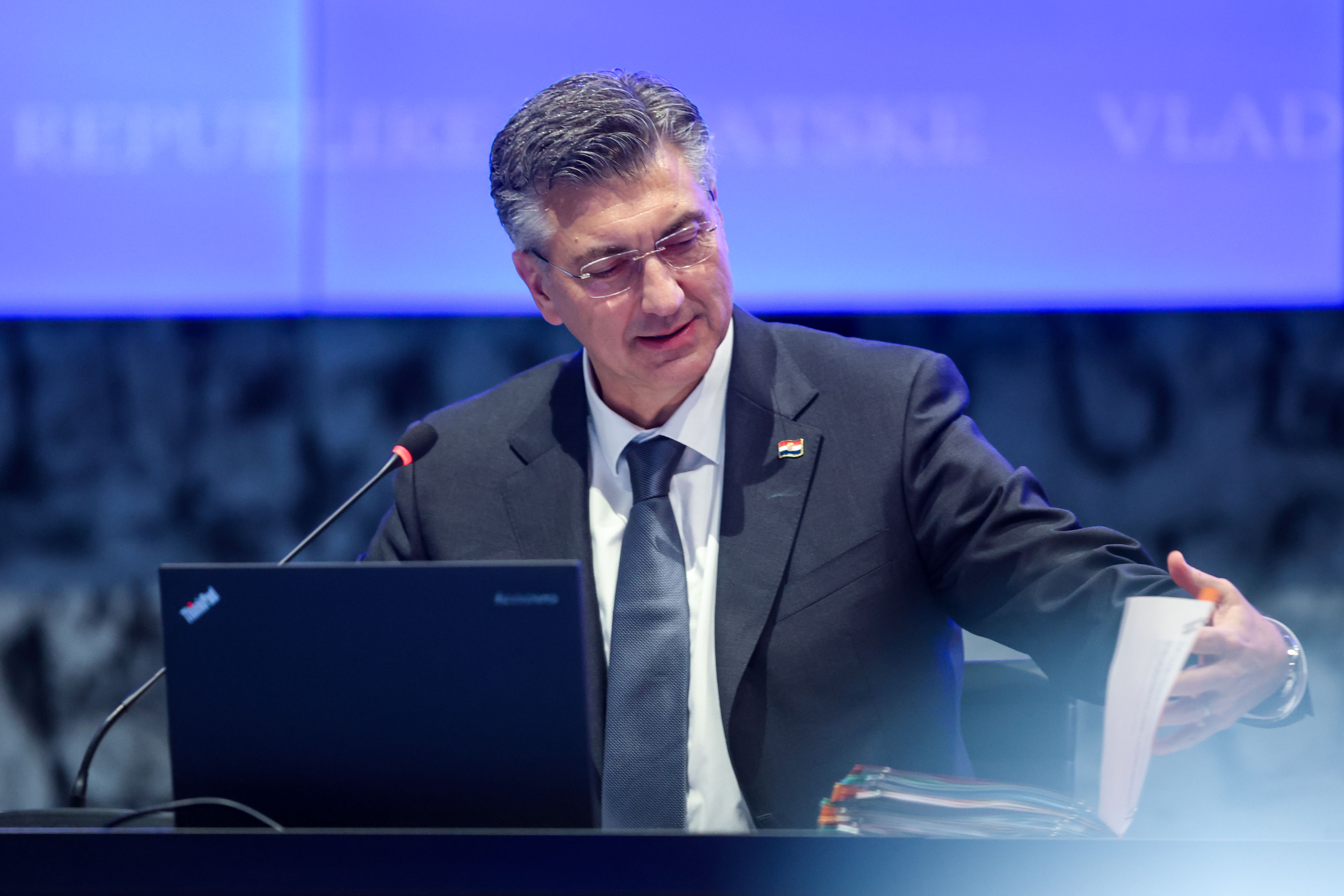 01.04.2026., Zagreb - Odrzana 157. sjednica Vlade RH. Photo: Igor Kralj/PIXSELL