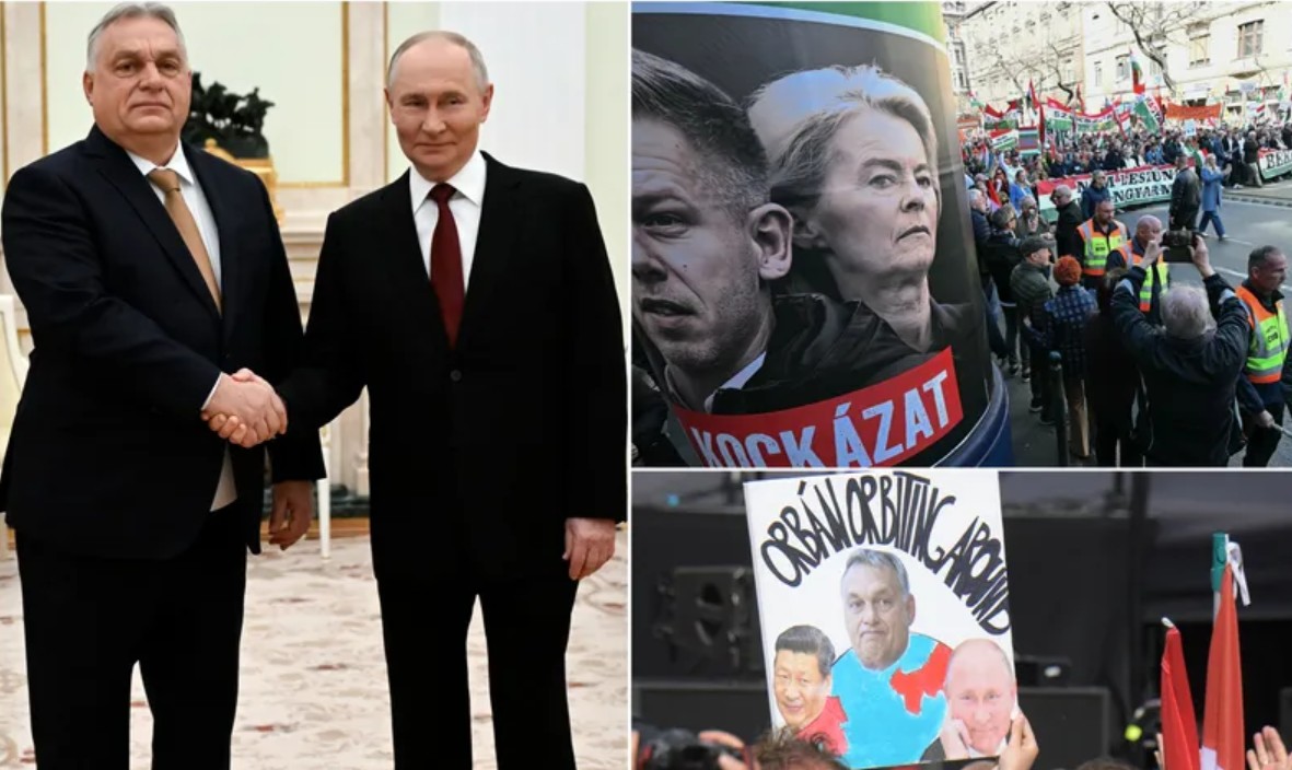 Viktor Orban, Vladimir Putin