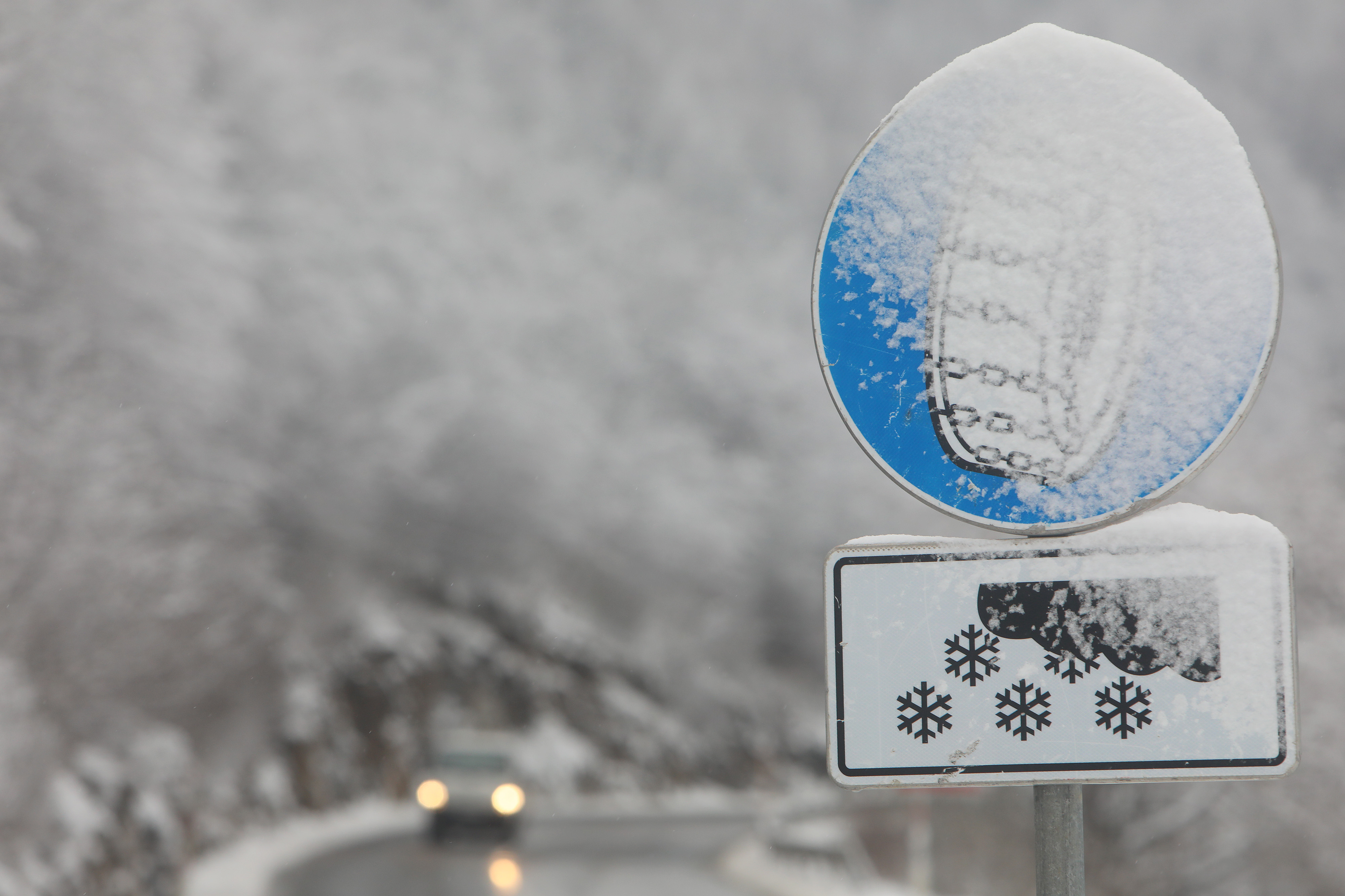 20.01.2023, Rakovica - Na podrucju Like pada sitan snijeg. . Photo: Kristina Stedul Fabac/PIXSELL