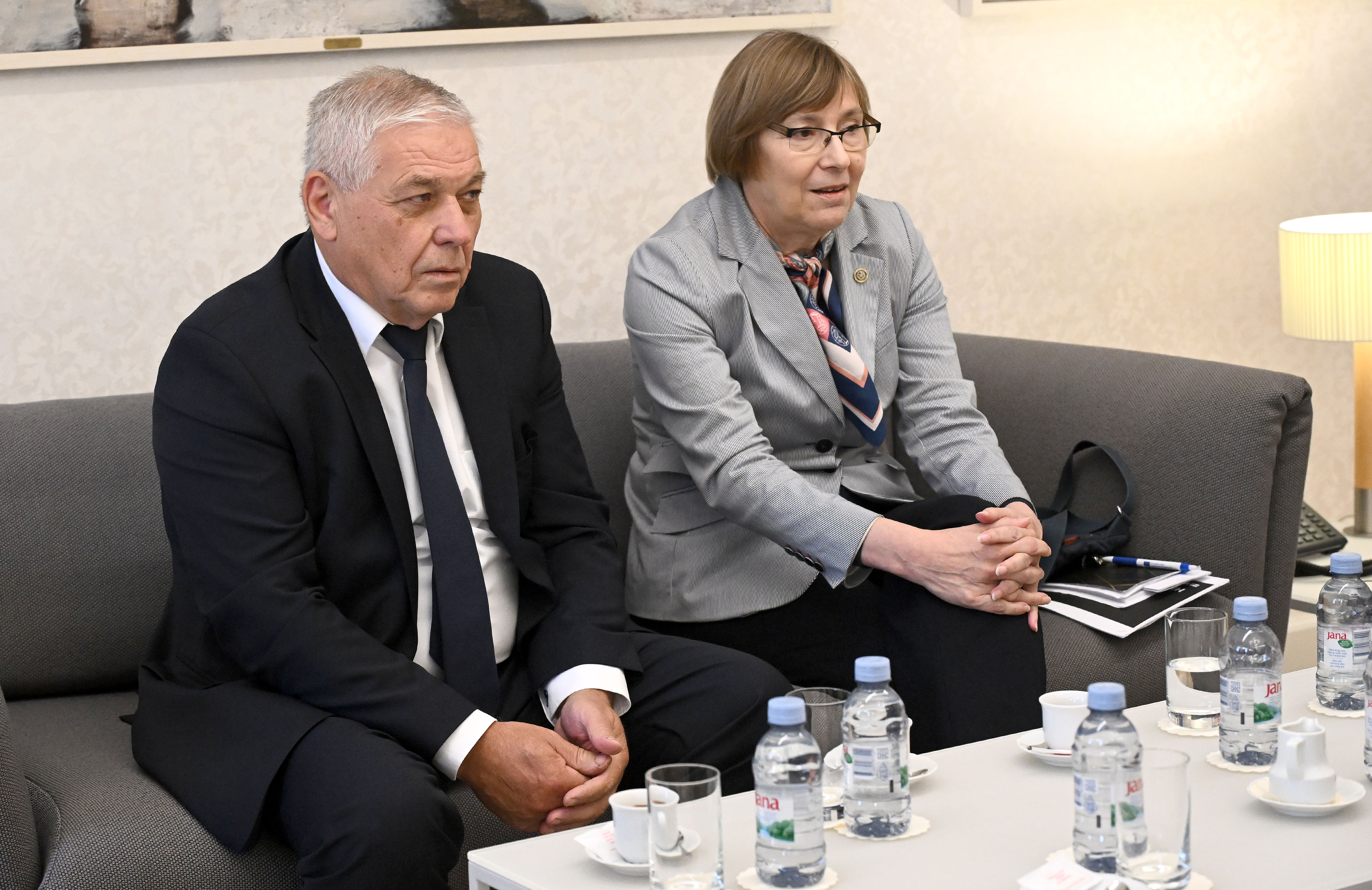 13.10.2025., Zagreb - Sandra Corak, Tomislav Culjak. Photo: Marko Lukunic/PIXSELL