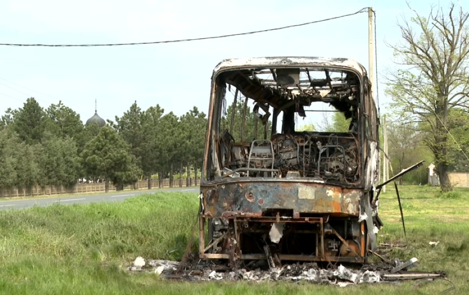 izgorio autobus