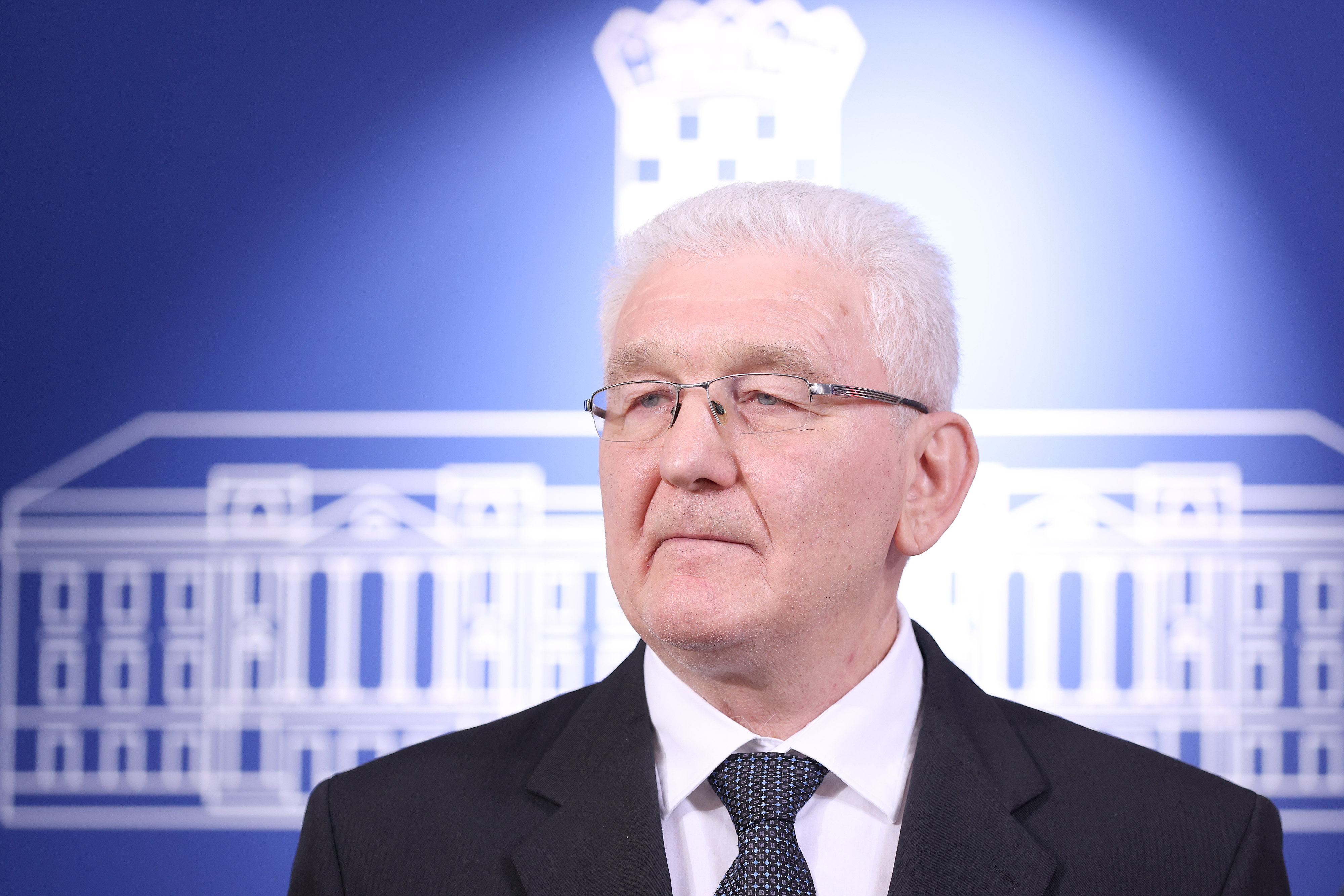 05.02.2026., Zagreb - U Saboru je odrzan okrugli stol "Zakon o mirovinskom osiguranju, nove izmjene nove nepravde !?“  u organizaciji zastupnika Ivice Ledenka.Nakon okruglog stola odrzana je konferencija za medije. Photo: Patrik Macek/PIXSELL