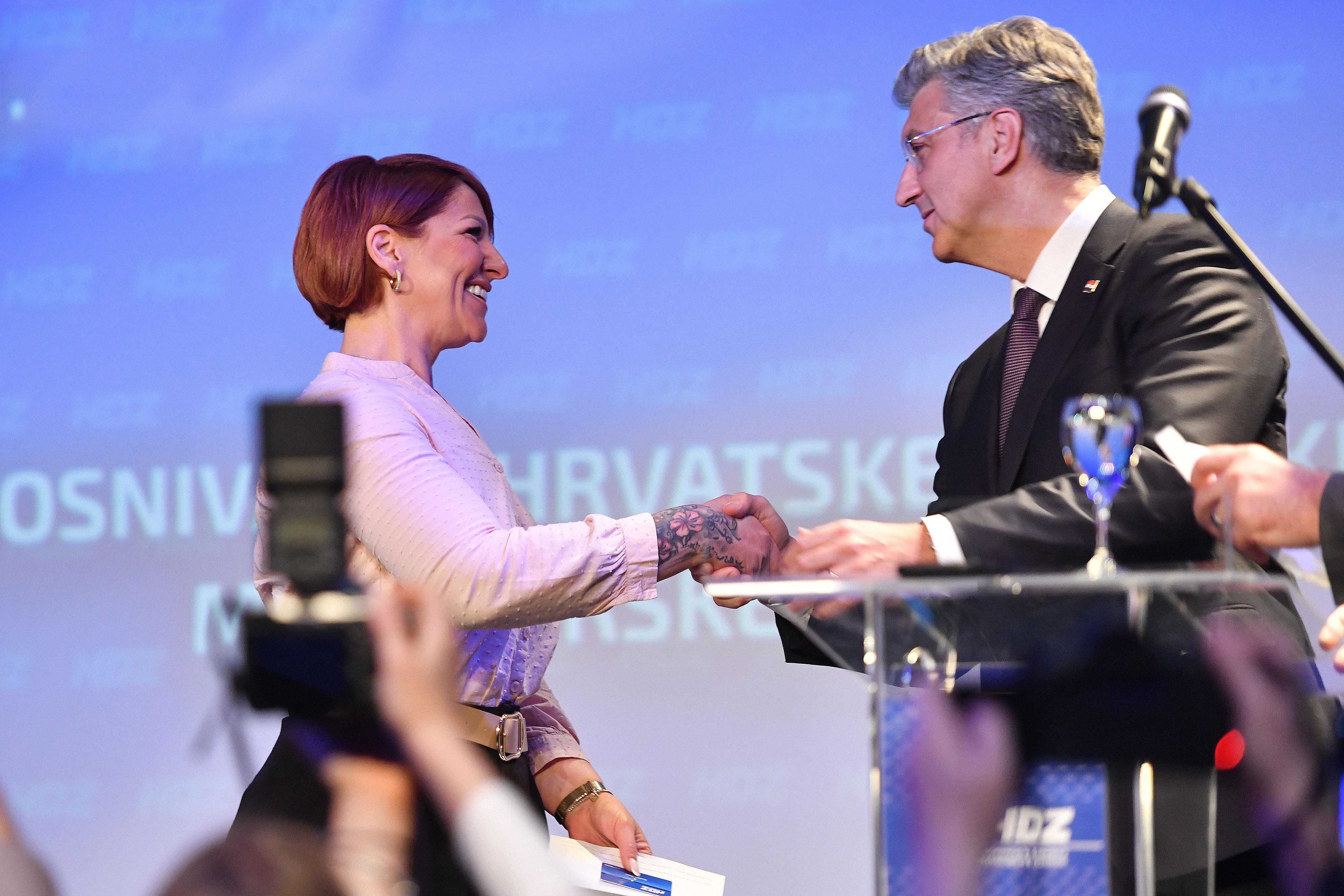 17.04.2026.Mursko Sredisce - Boška Ban Vlahek od danas je clanica HDZ-a .  Photo: Vjeran Zganec Rogulja/PIXSELL