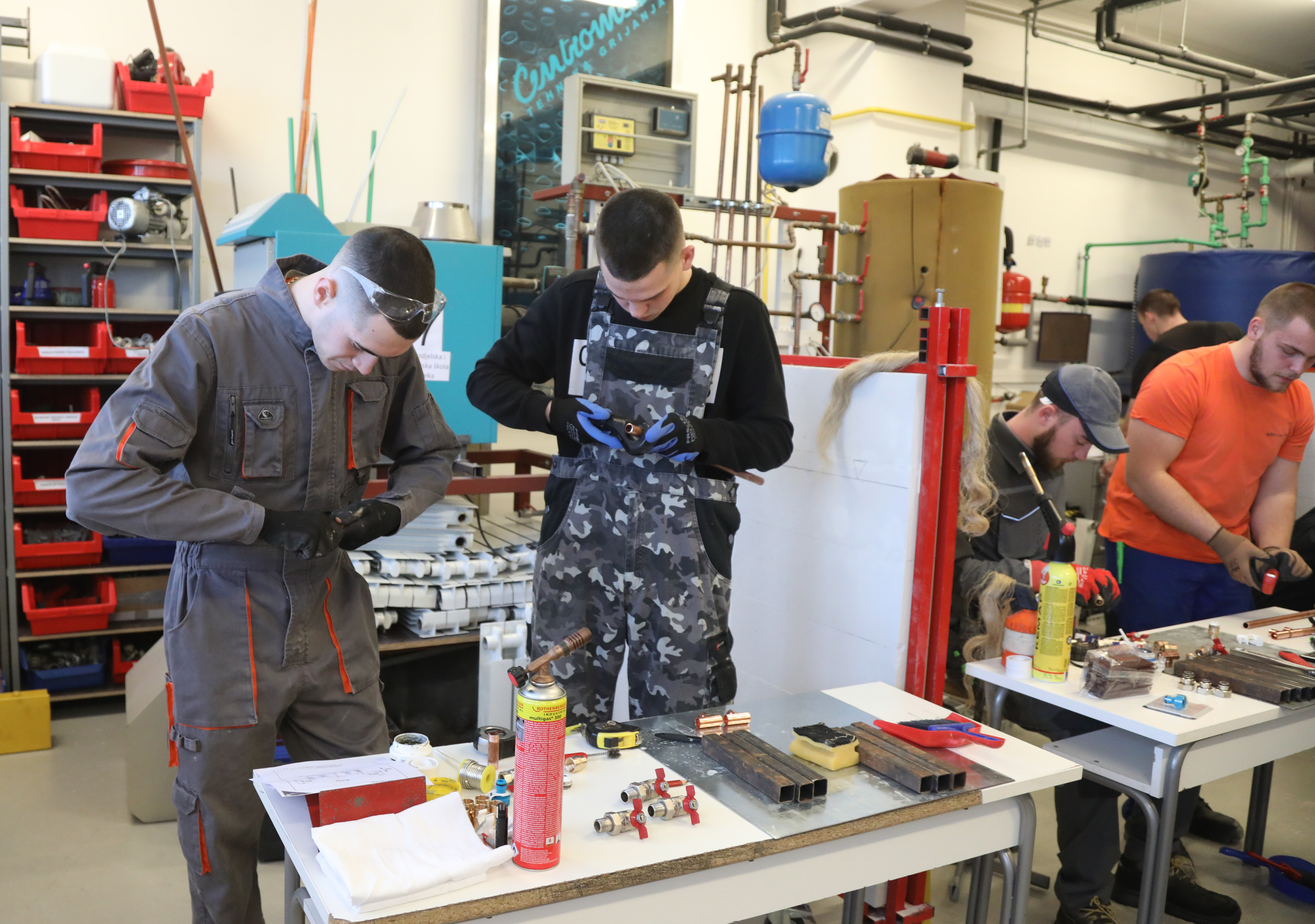 09.03.2023., Sibenik - U Industrijsko-obrtnickoj skoli