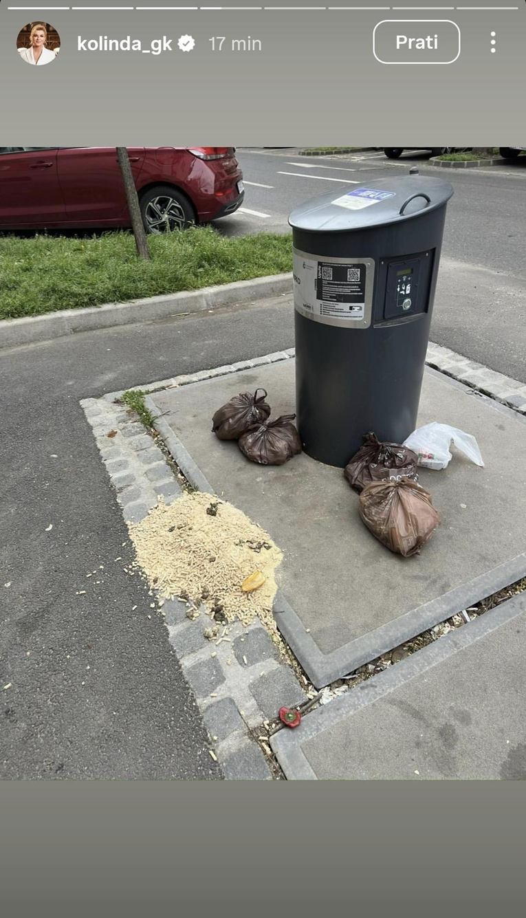 kolinda instagram smeće