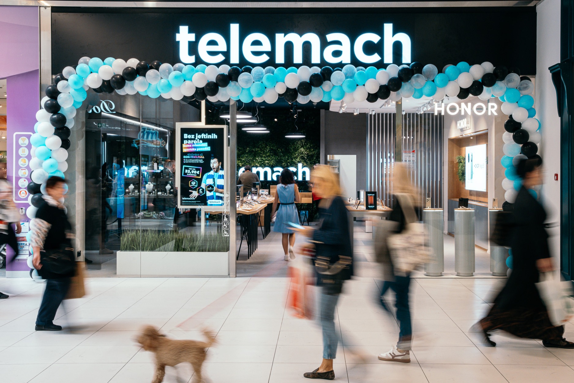 Telemach x HONOR shop in shop