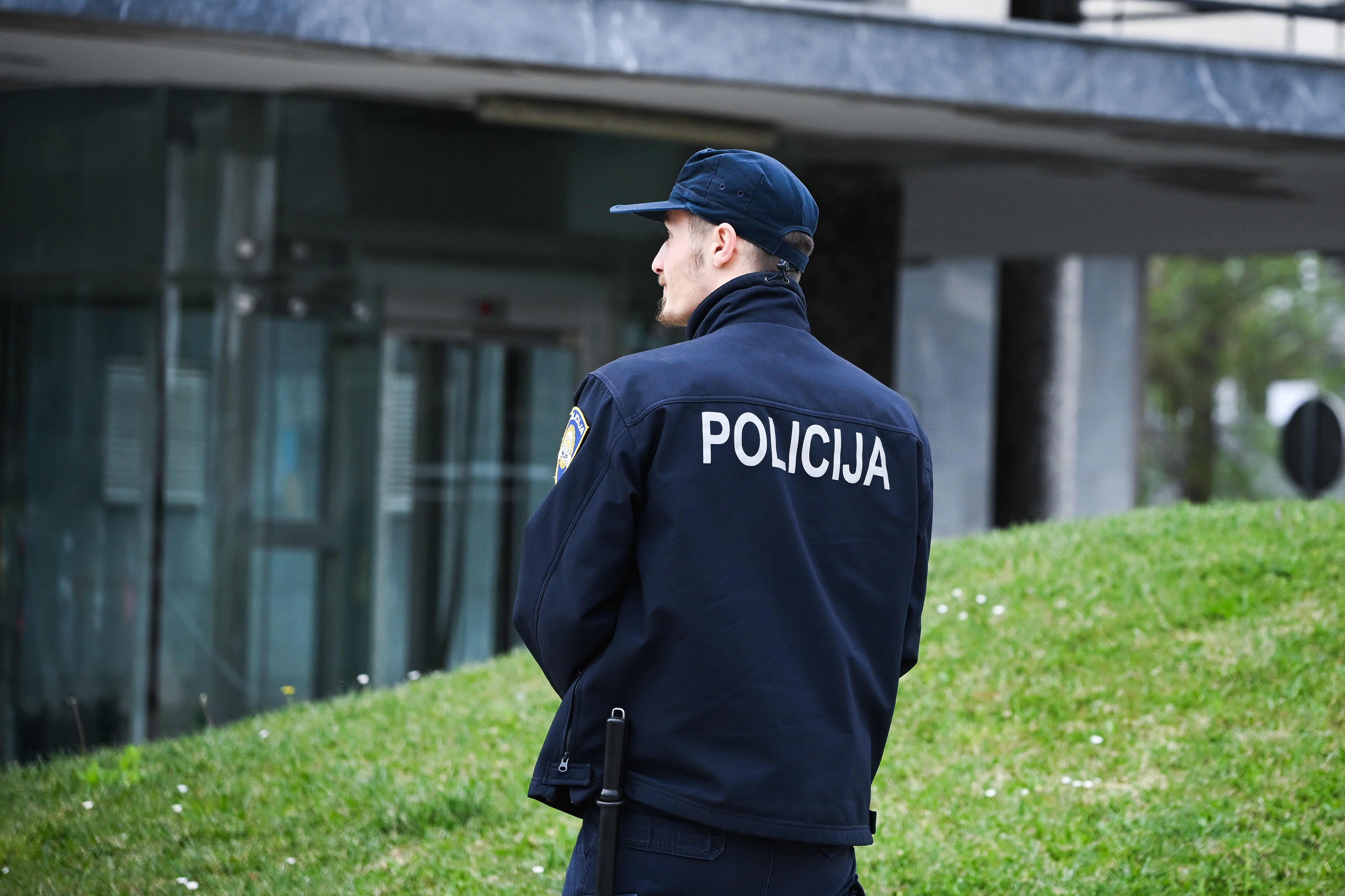 10.04.2026., Zagreb - Policija i nekoliko hrvatskih medija je danas zaprimilo na e-mail dojavu o bombama u Gradskom poglavarstvu Photo: Lucija Ocko/PIXSELL