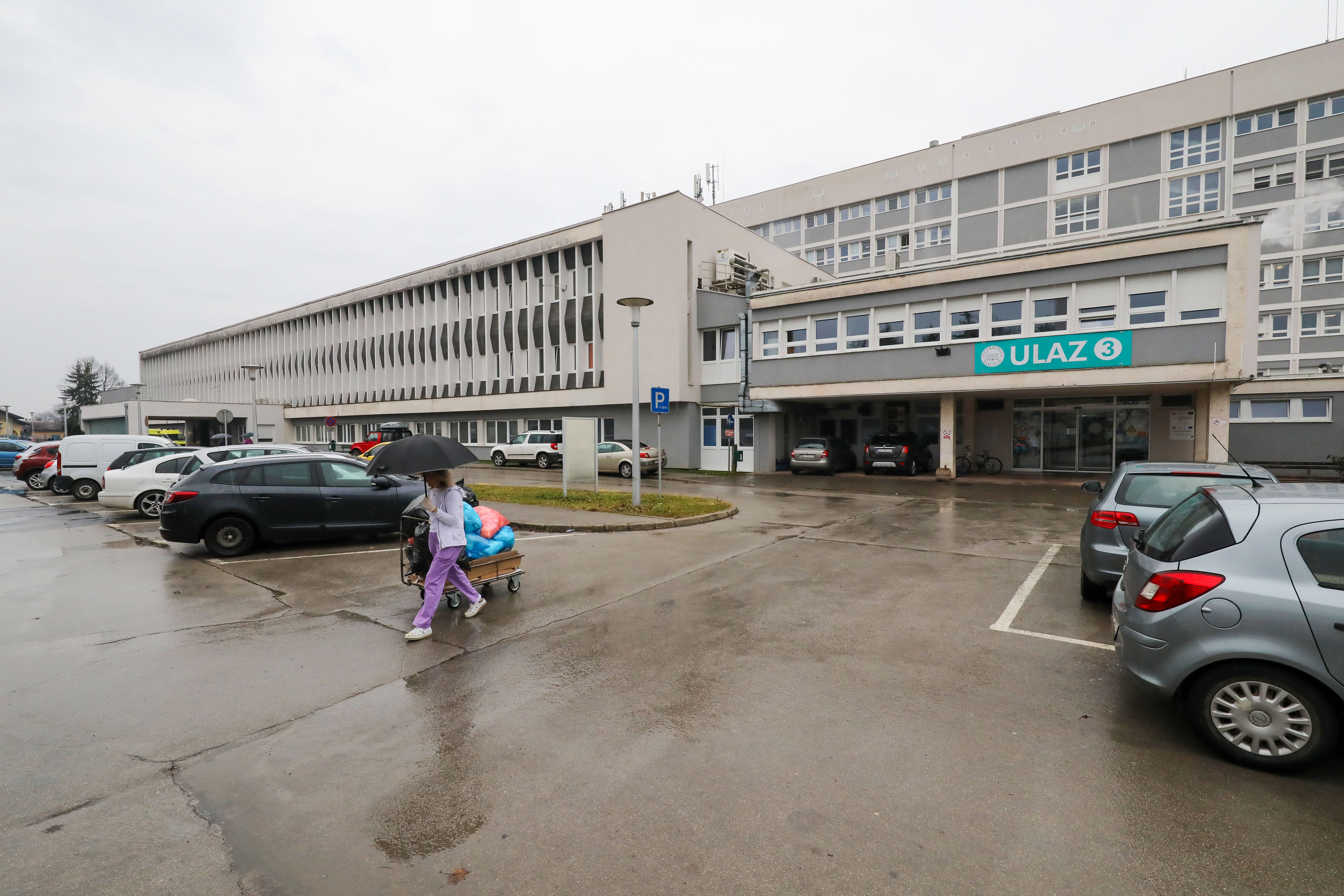 6.1.2024.,Karlovac - Opca bolnica Karlovac.Photo: Jurica Galoic/PIXSELL Photo: Jurica Galoic/PIXSELL