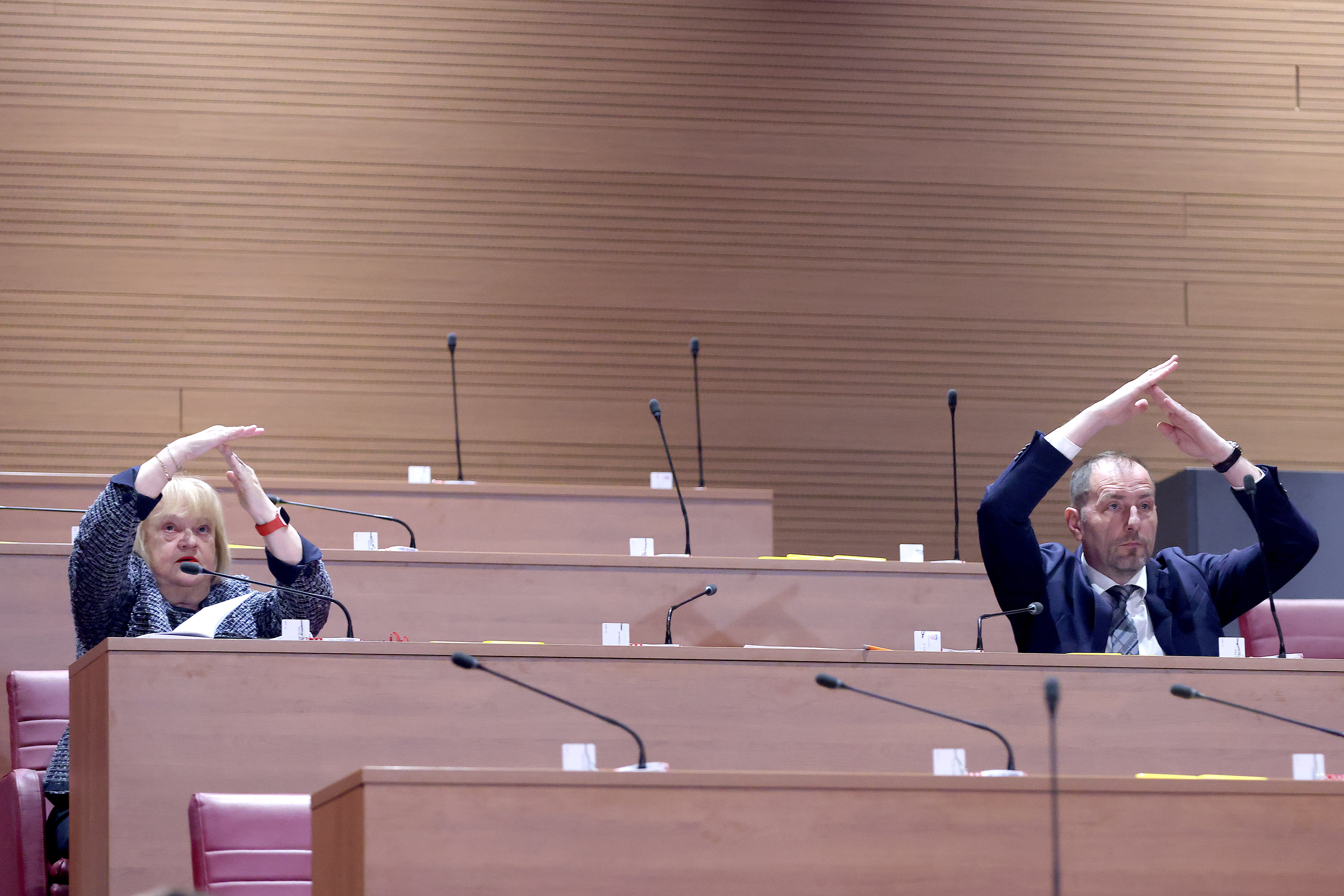 Sabor je 10. sjednicu nastavio raspravom o izmjenama i dopuni Zakona o postupanju s nezakonito izgradjenim zgradama Photo: Patrik Macek/PIXSELL