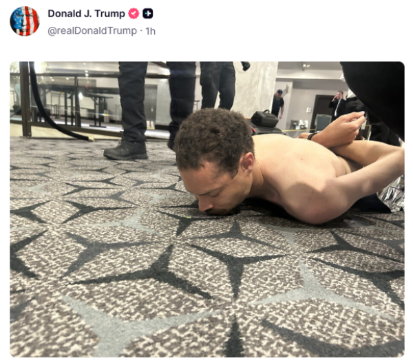 truth social napadač