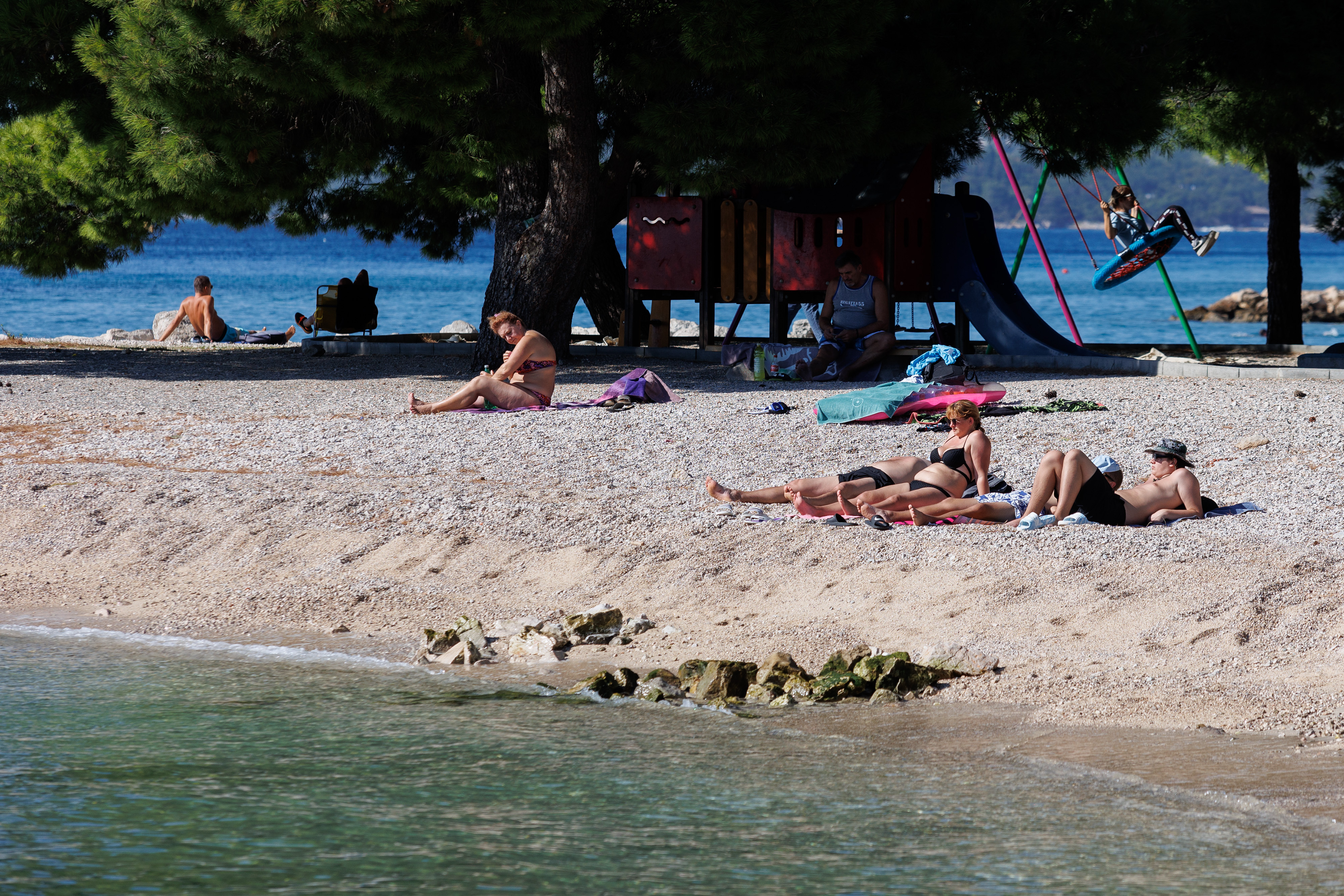 28.09.2023., Crikvenica - Reportaza o babljem ljetu u Crikvenici i Selcu. Photo: Nel Pavletic/PIXSELL