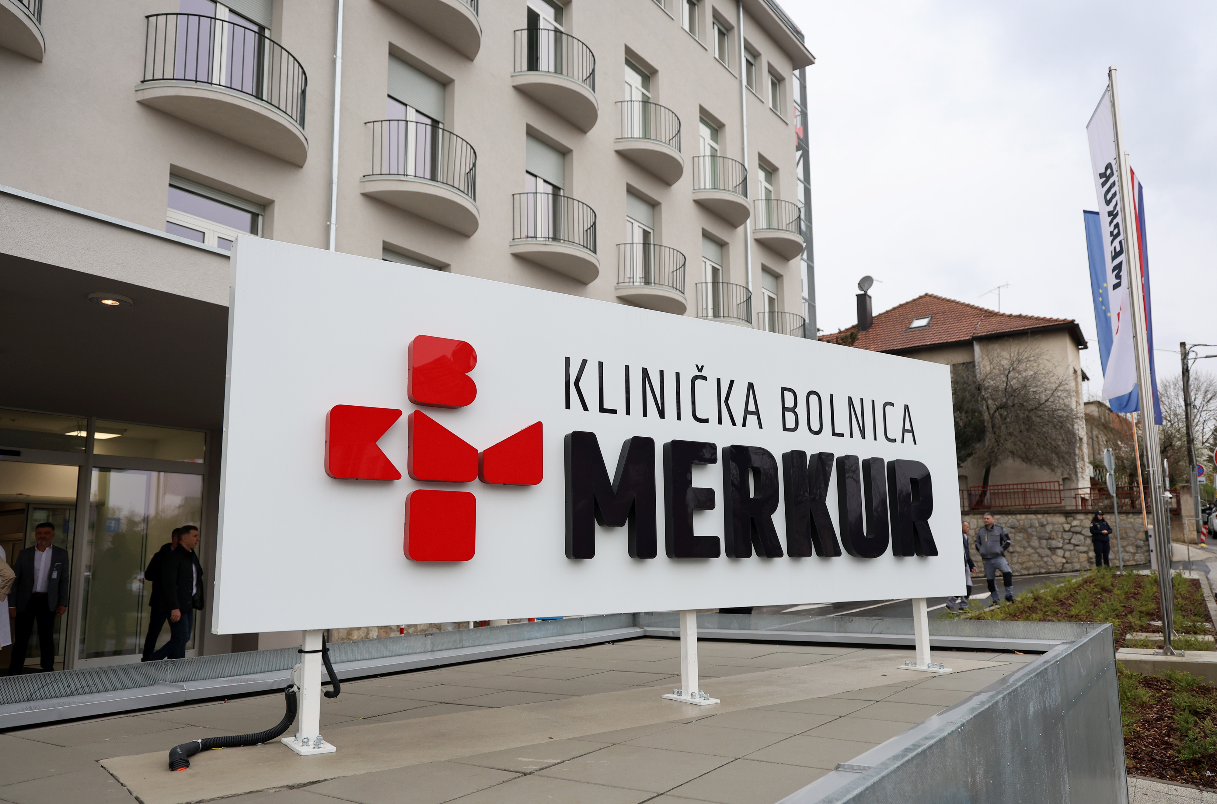 17.03.2025., Zagreb - Svecano otvorenje cjelovito obnovljene zgrade Klinicke bolnice Merkur  Photo: Patrik Macek/PIXSELL