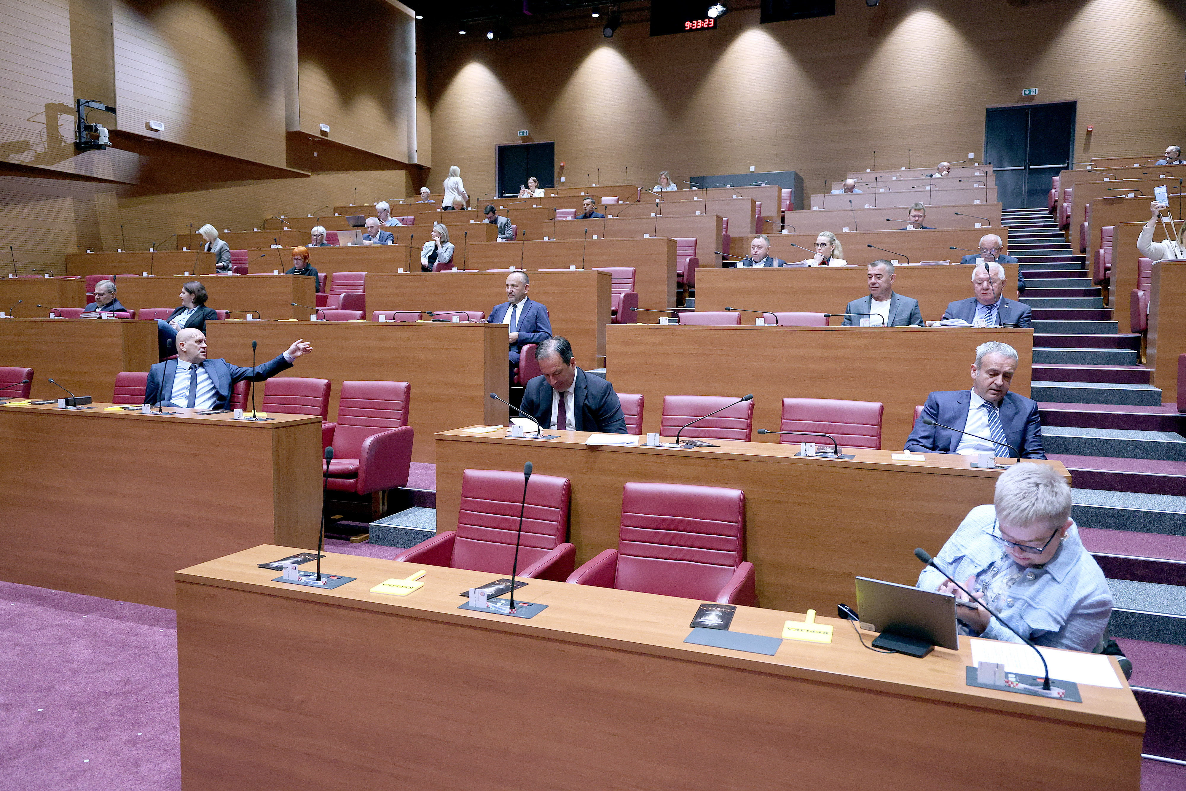 29.04.2026., Zagreb - Sabor je 10. sjednicu nastavio raspravom o izboru troje sudaca Ustavnog suda Republike Hrvatske. Photo: Patrik Macek/PIXSELL