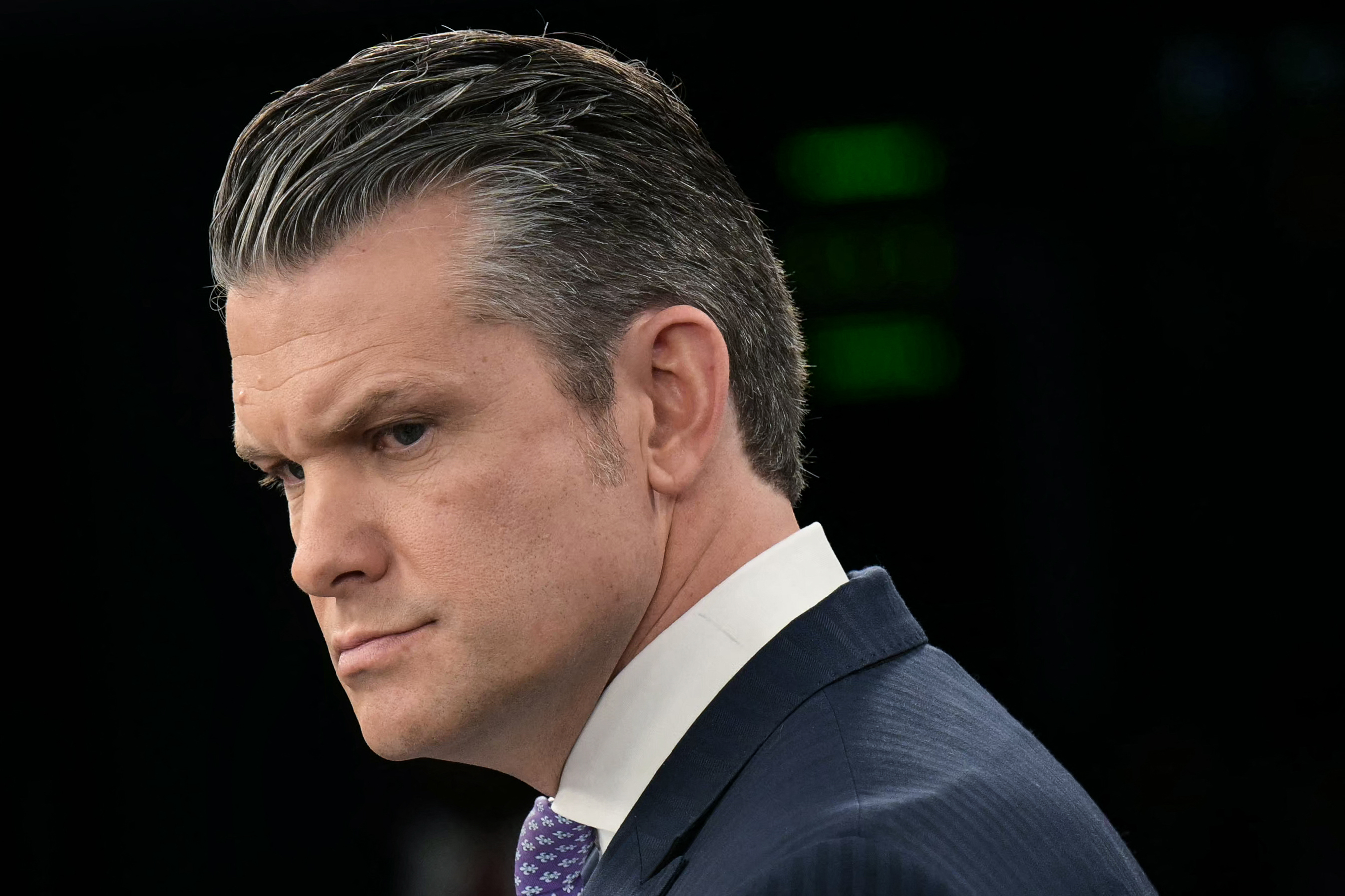 US Secretary of Defense Pete Hegseth. (Photo by Oliver Contreras / AFP)