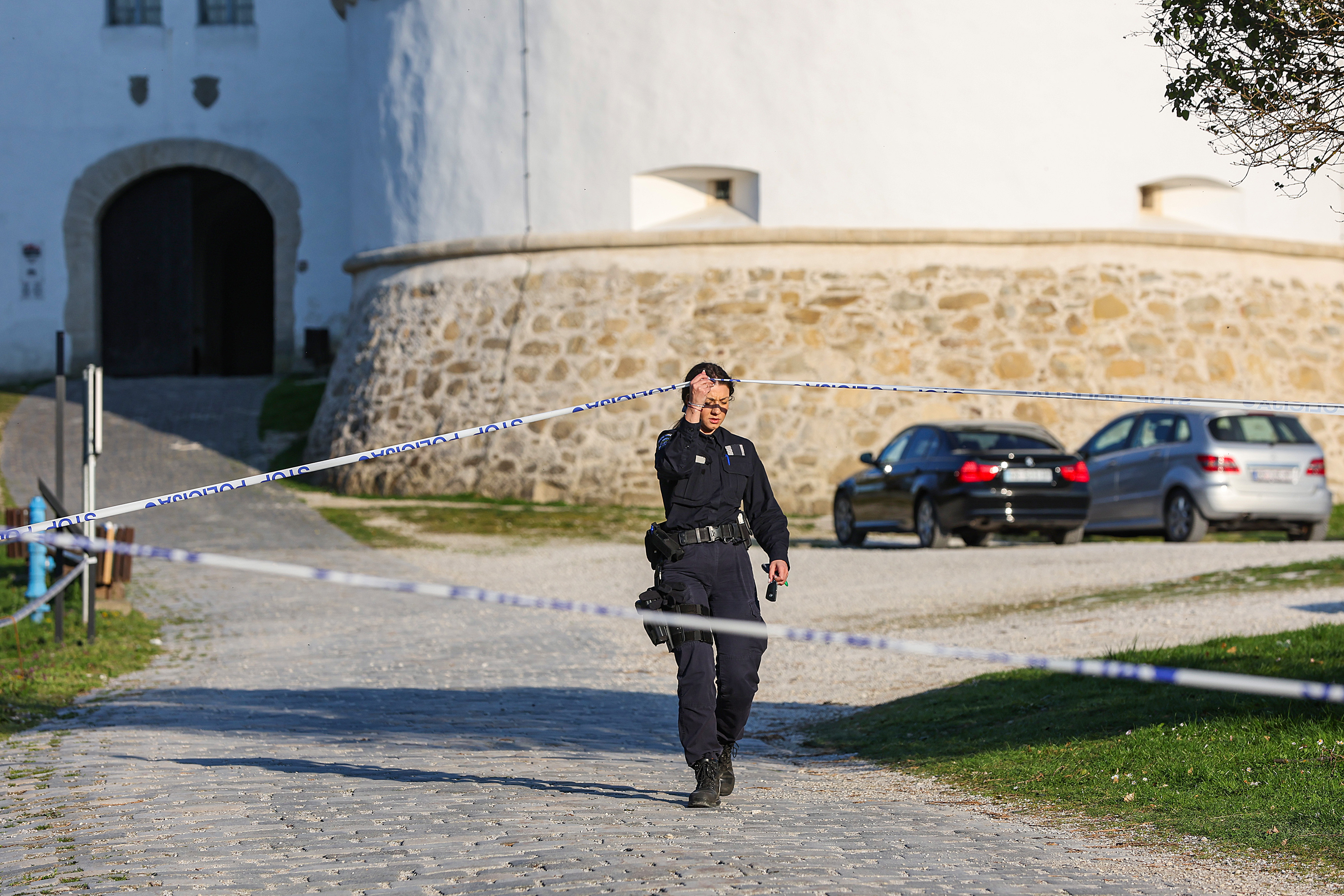 06.04.2026., Dvor Veliki Tabor, Hum Kosnicki - U mjestu Hum Kosnicki, kod Dvora Veliki Tabor, top je usmrtio jednu osobu. Okolnosti ce se utvrditi ocevidom i kriminalistickim istrazivanjem koje je u tijeku. Photo: Goran Stanzl/PIXSELL