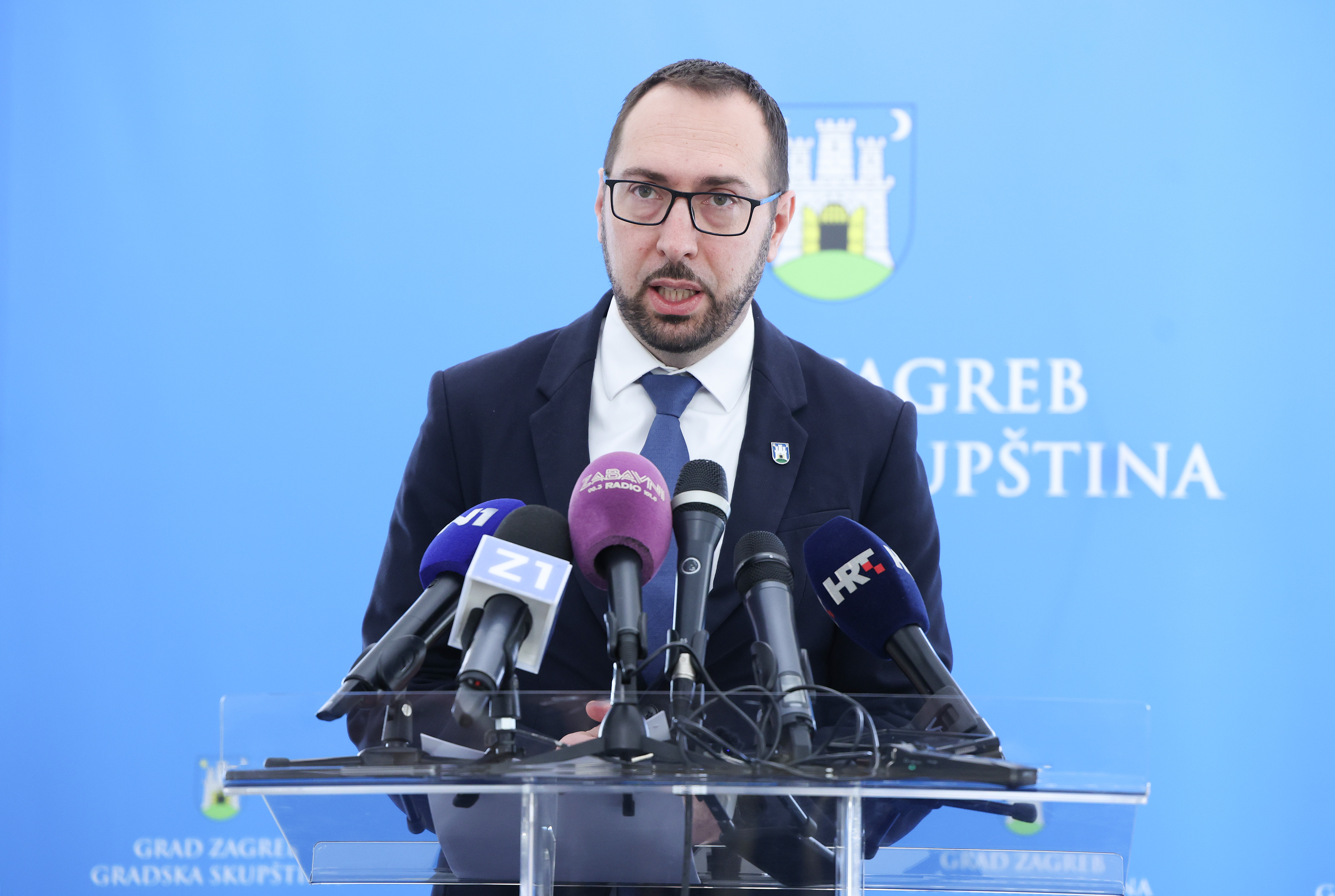 08.04.2026., Gradonacelnik Grada Zagreba Tomislav Tomasevic. Photo: Sanjin Strukic/PIXSELL