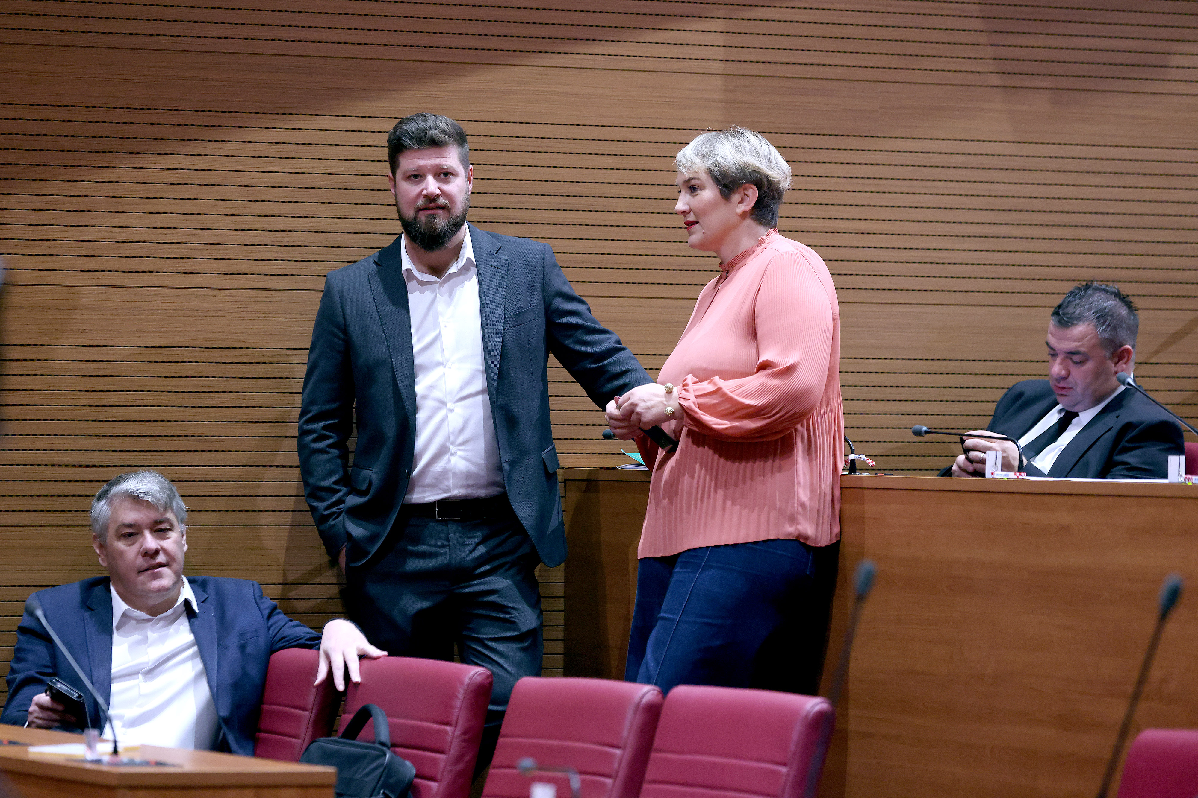 24.10.2025., Zagreb - Sabor je 7. sjednicu nastavio raspravom o Izvjescu Mandatno-imunitetnog povjerenstva. Photo: Patrik Macek/PIXSELL