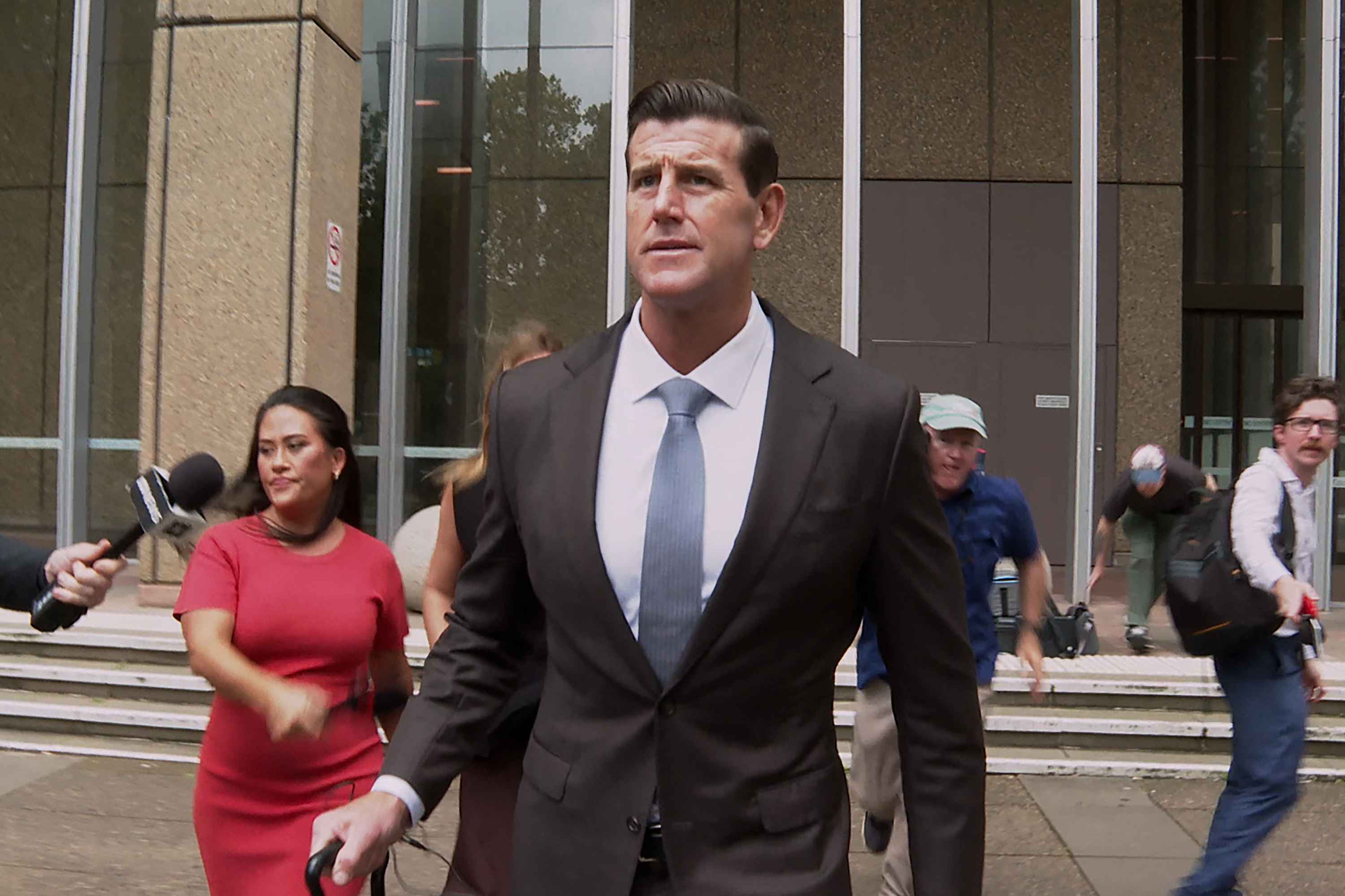 Ben Roberts-Smith. (Photo by Andrew LEESON / AFP)
